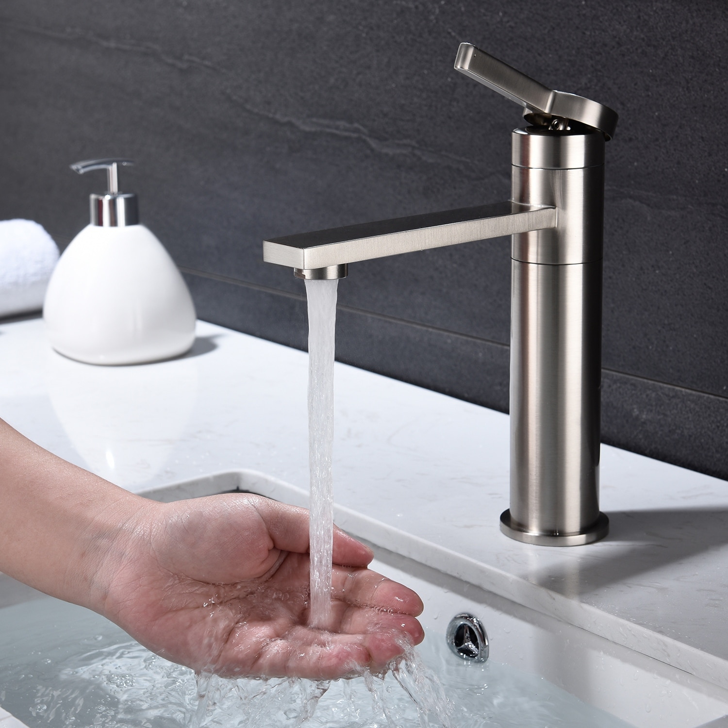  Single Handle Sink Vanity Bathroom Faucet