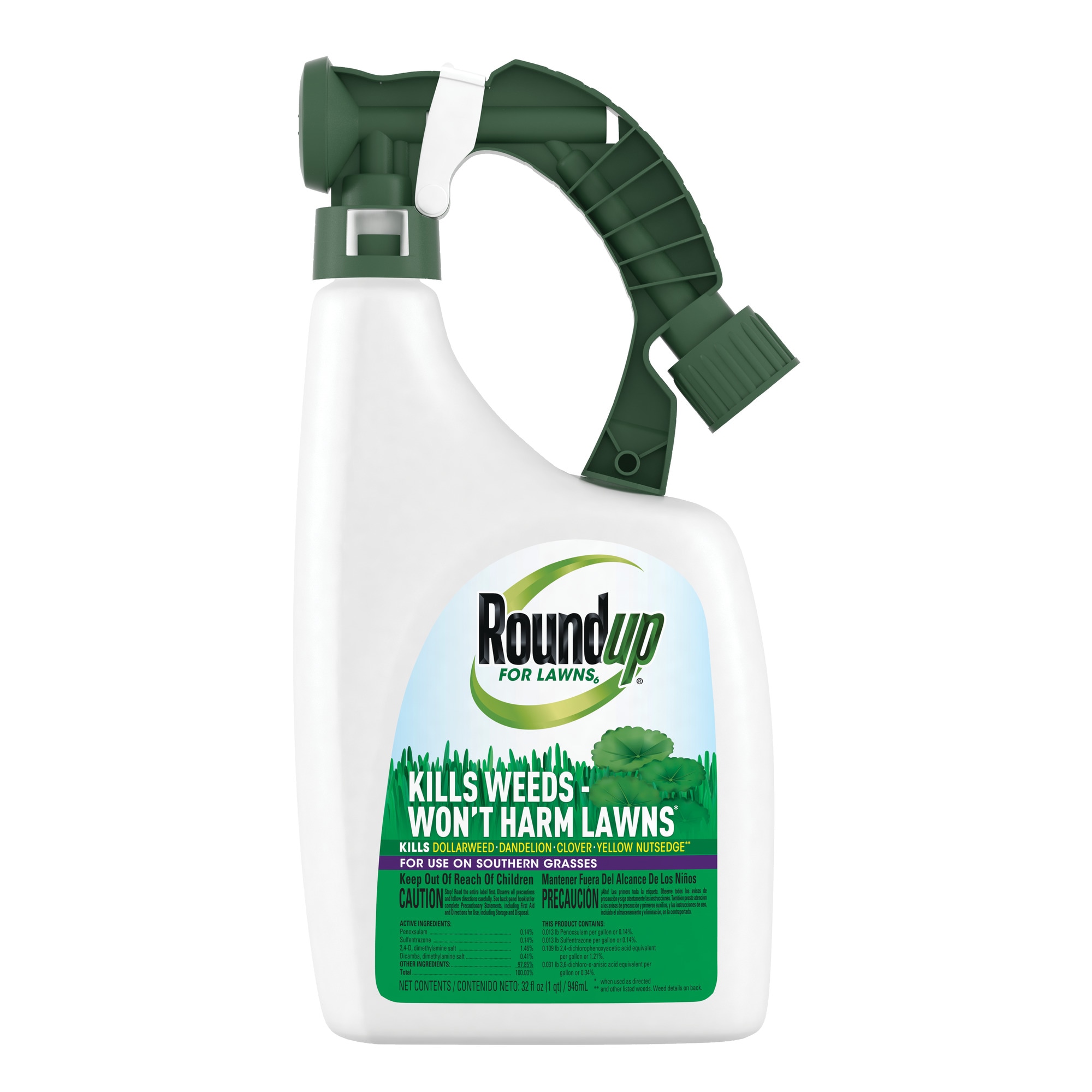 Roundup For Lawns 32-oz Hose End Sprayer Lawn Weed Killer At Lowes.com