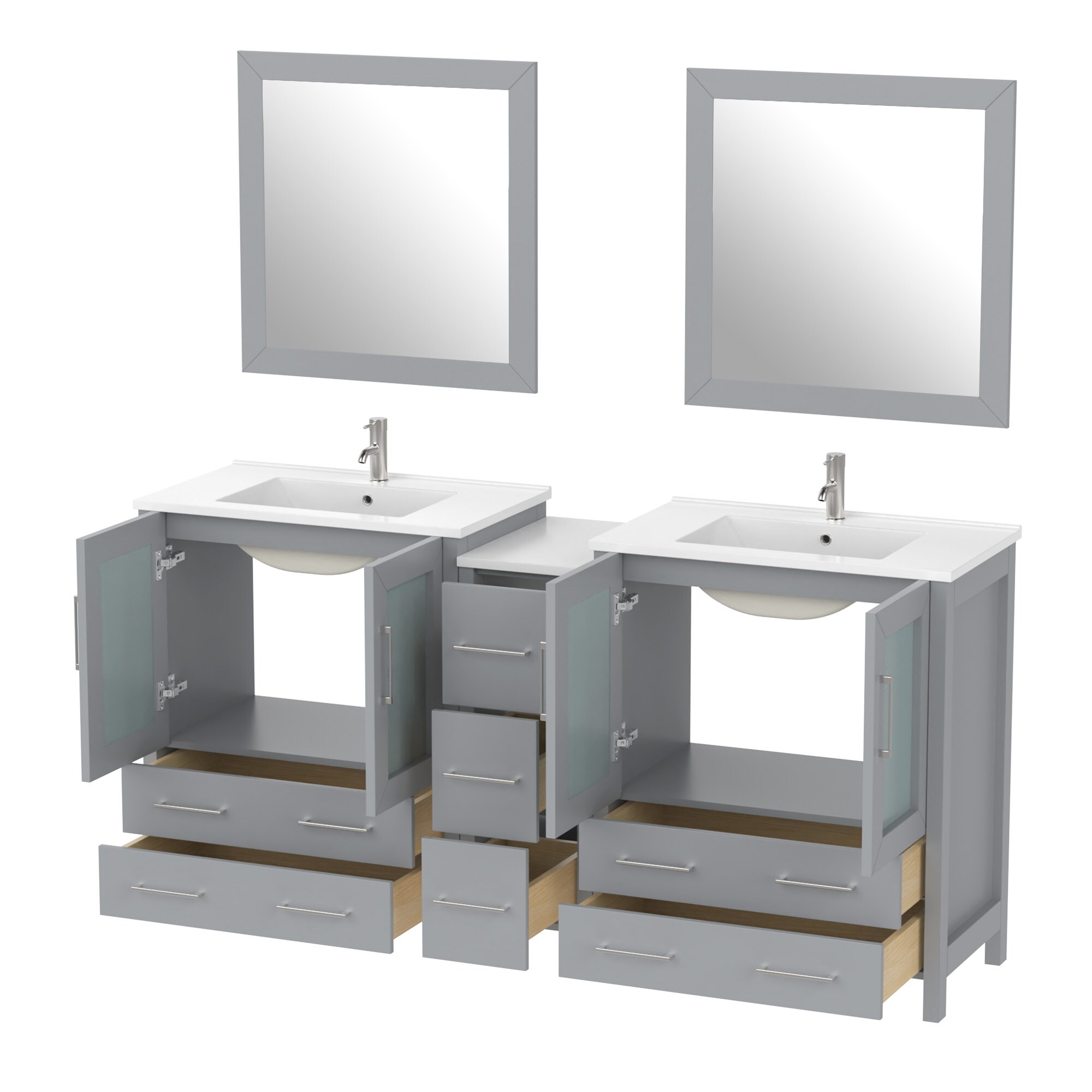 Vanity Art VA3030-72G Bath-Vanity-Combo - View #7