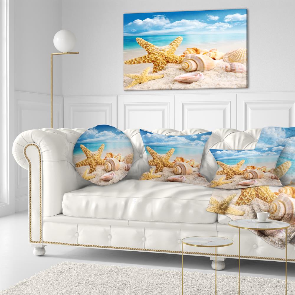 Designart CU14887-12-20 12-in x 20-in Gold Indoor Decorative Pillow