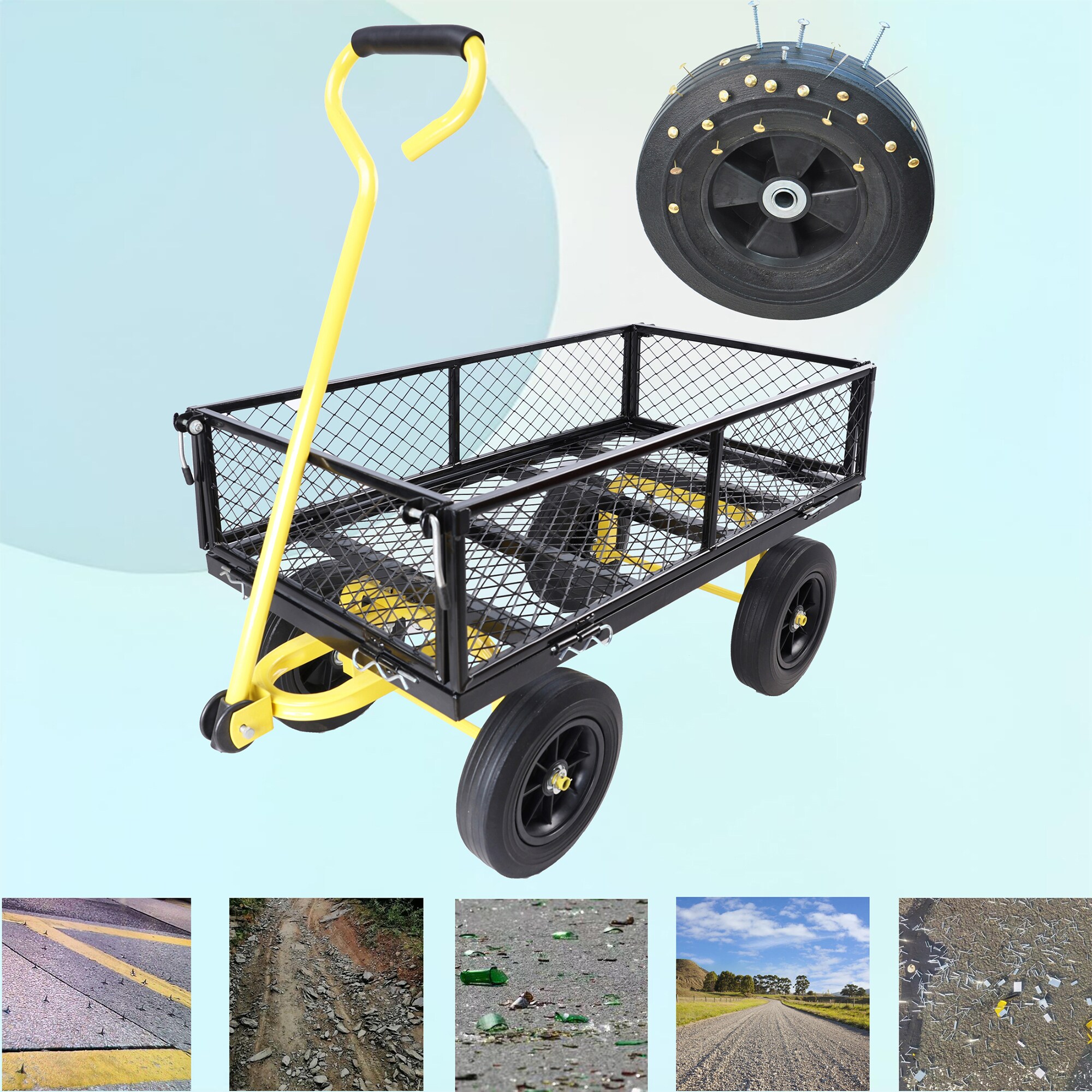 SINOFURN SYB010030BY Yard-Carts - View #7