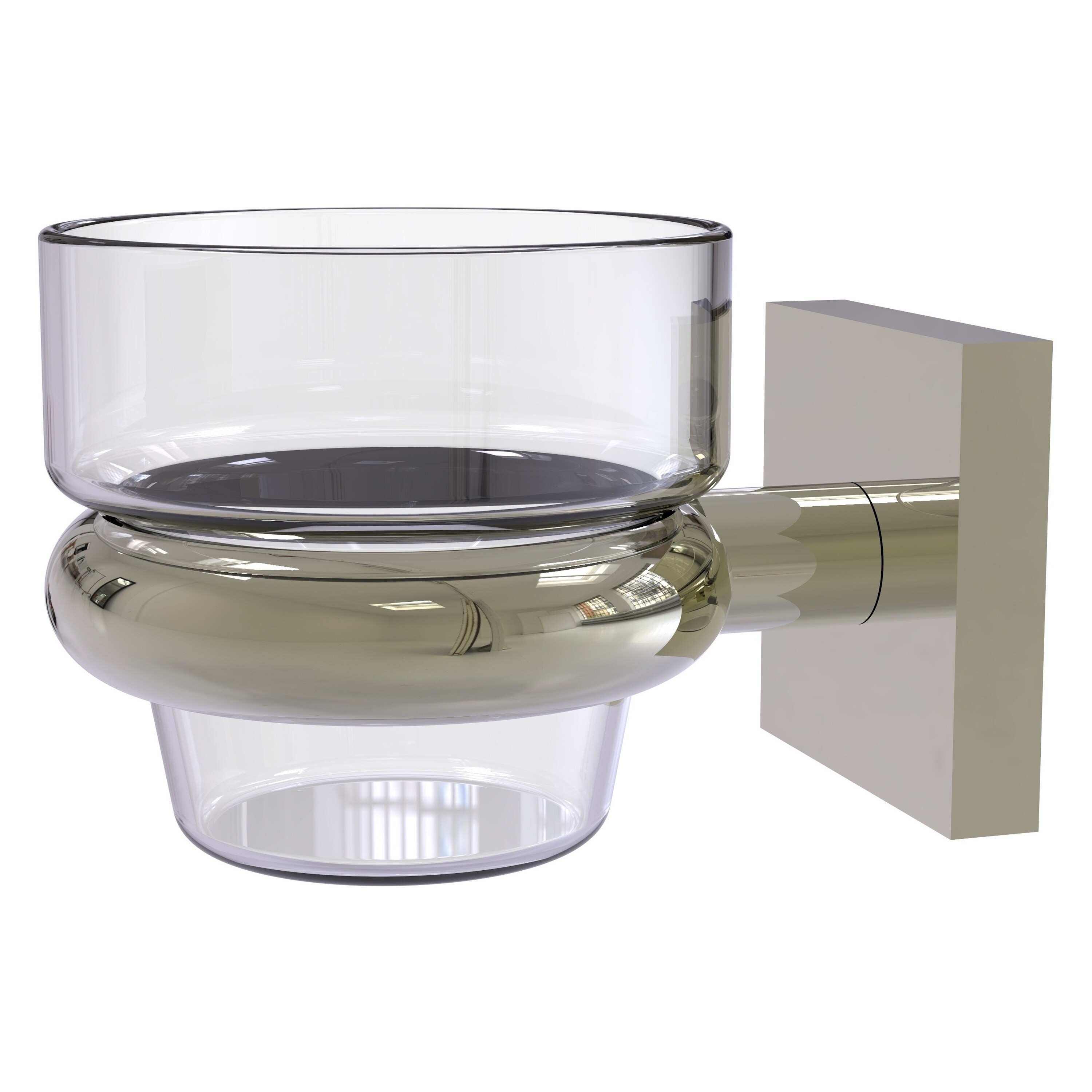 Allied Brass MT-64-PNI 2 -Piece Montero Polished Nickel Decorative Bathroom Hardware Set Included