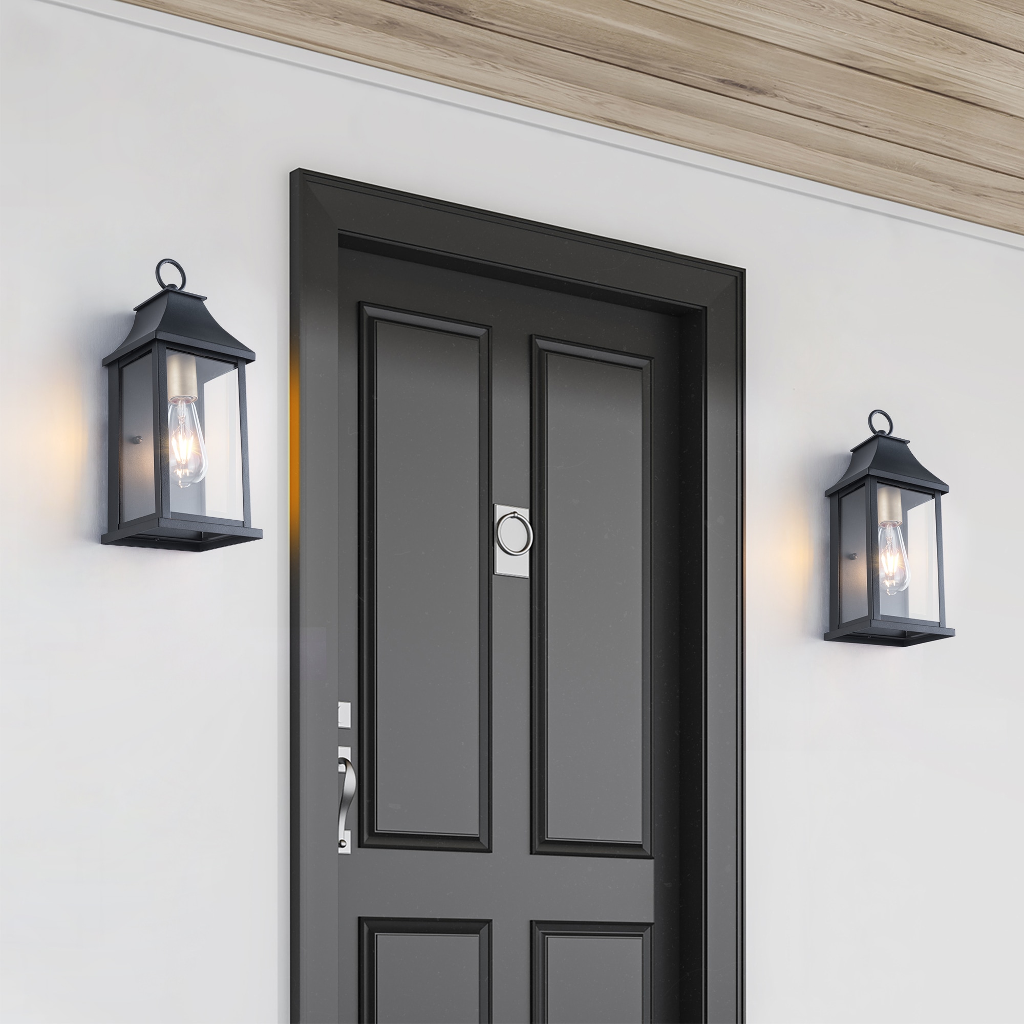 Maxax 7008-1BK Outdoor-Wall-Lighting - View #2