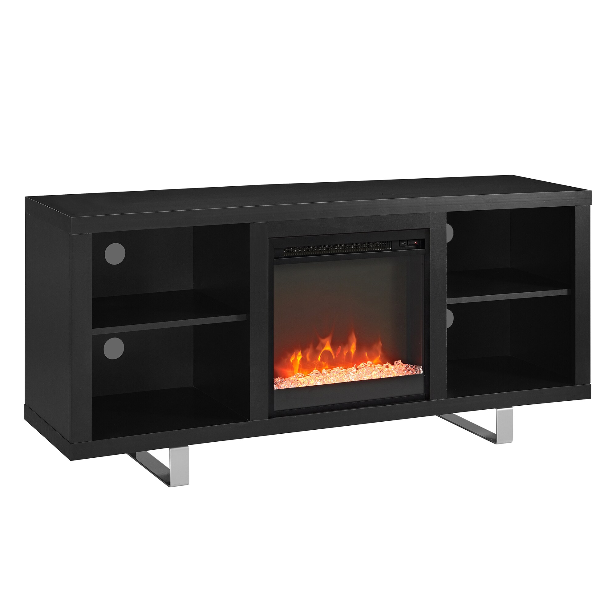Walker Edison W58FP18SMSB Electric-Fireplaces - View #8