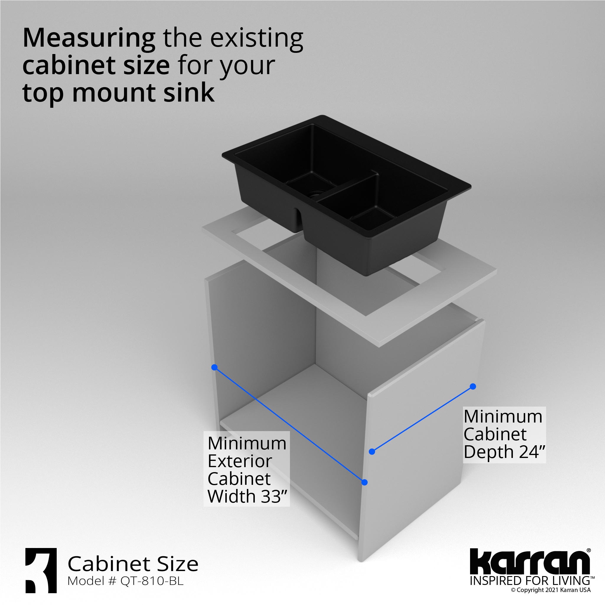 Karran QT-810-BL Kitchen-Sinks - View #11