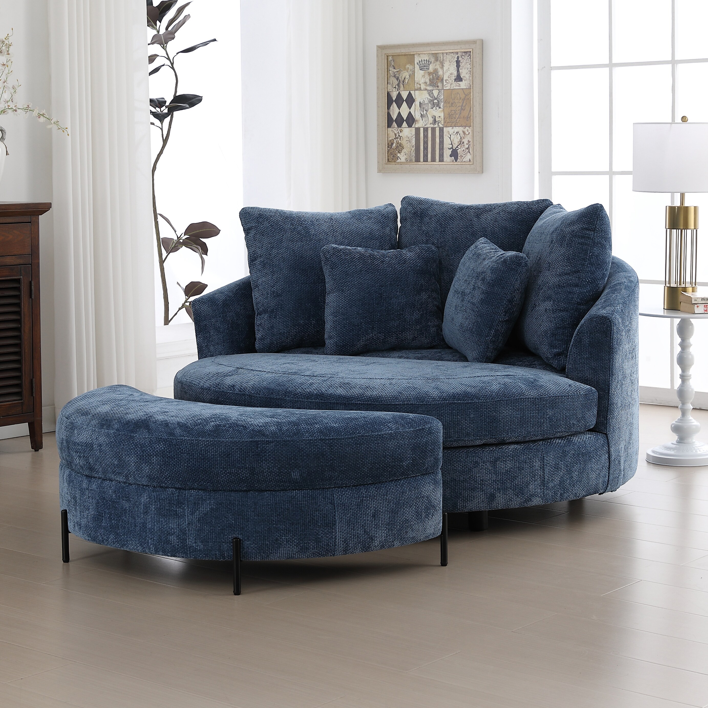 Hrinhom HC-W1105-BLUE chairs - View #3