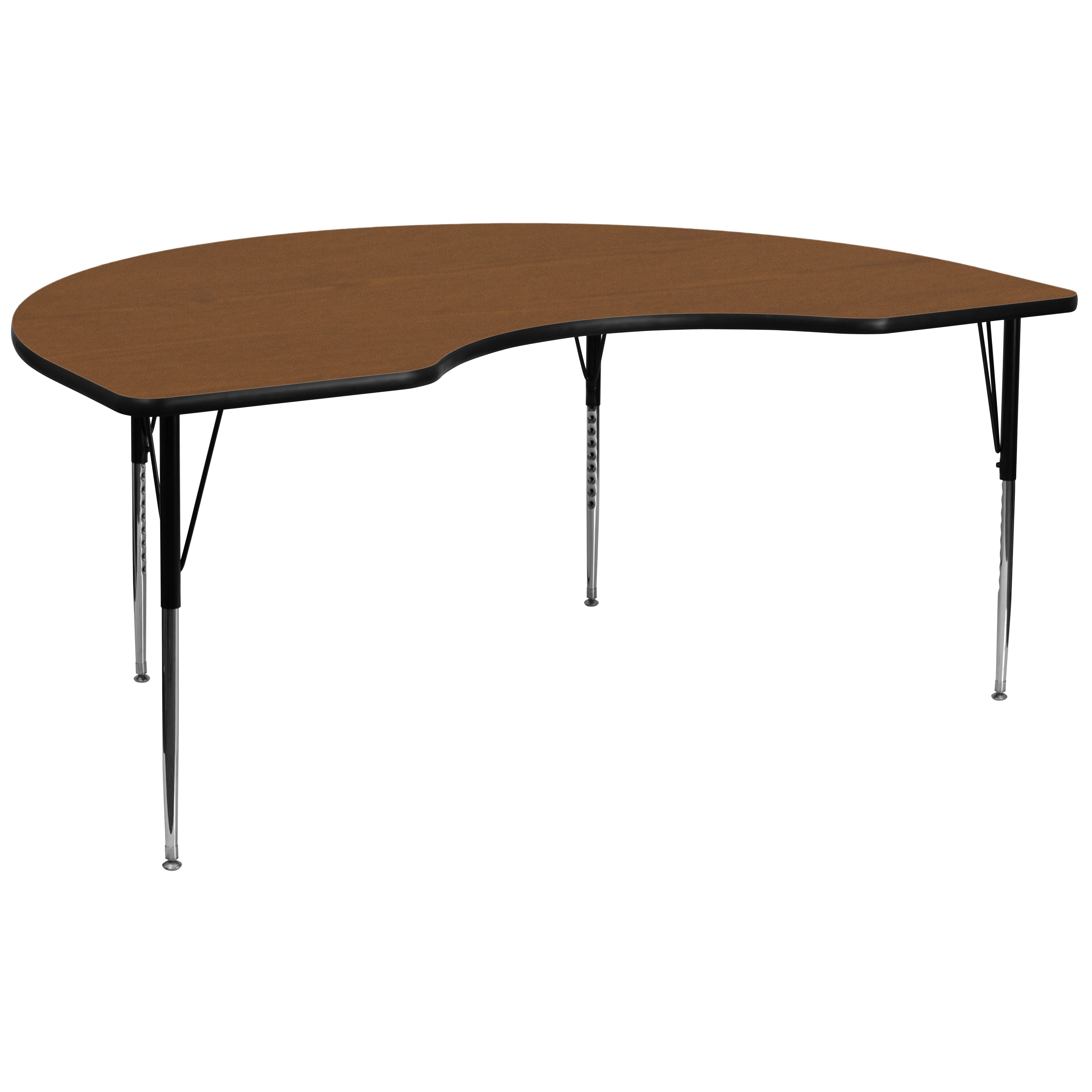Flash Furniture 847254024624 Wren Oak Half-round Kid's Play Table