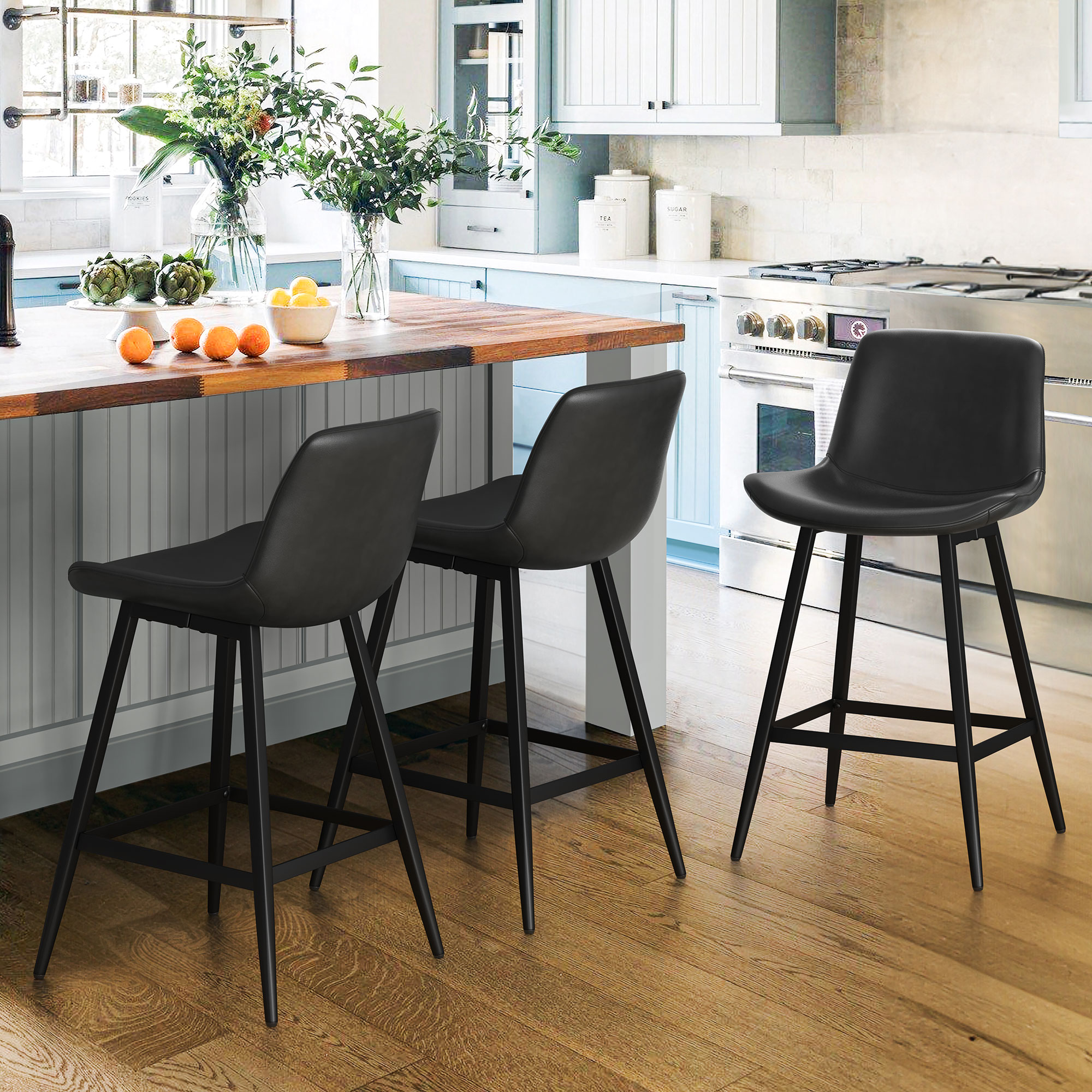 24 26 30 Modern Counter Height Bar Stools (Set of 2/3/4) — LUE BONA®