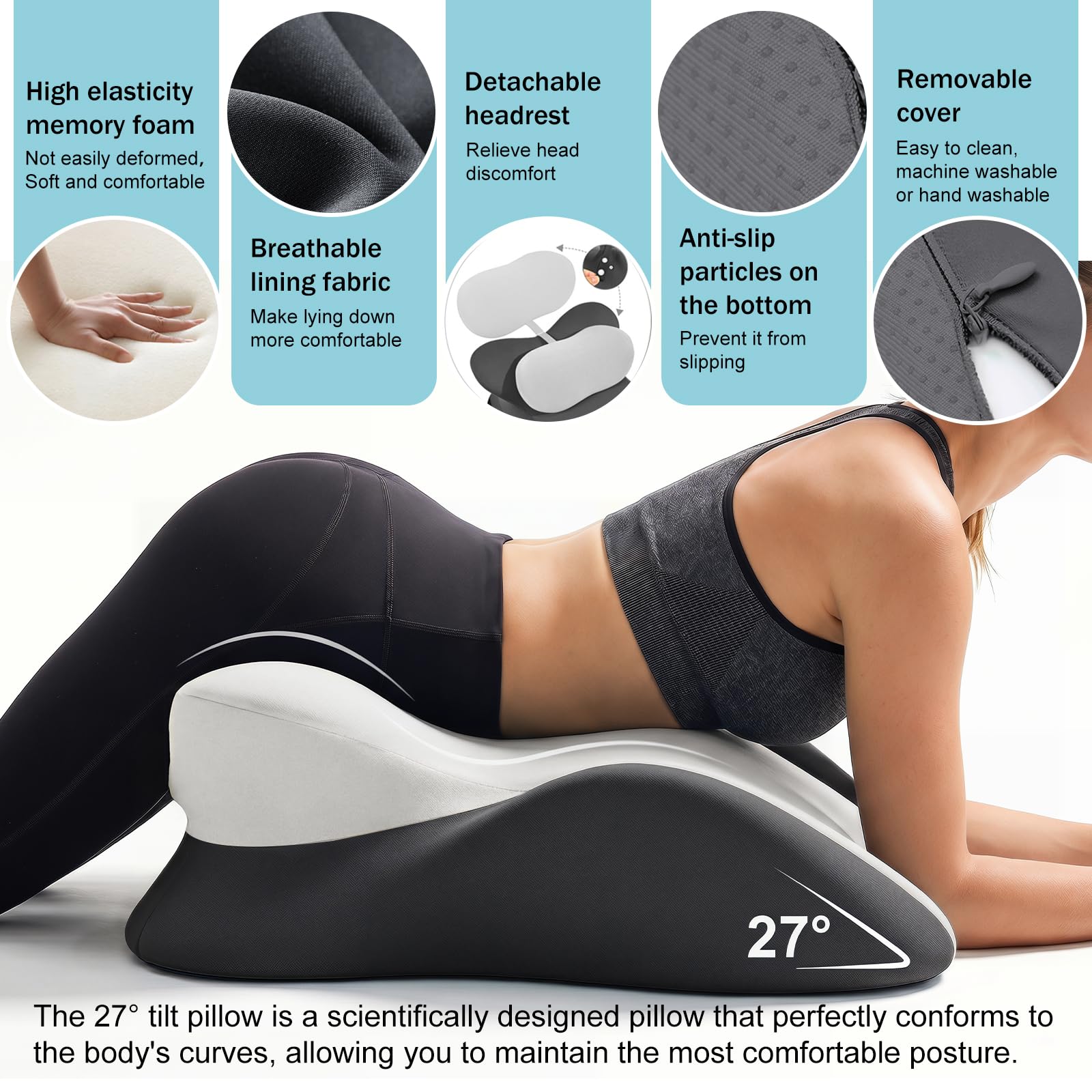YICSAM 5749848445578 Bed-Pillows - View #3