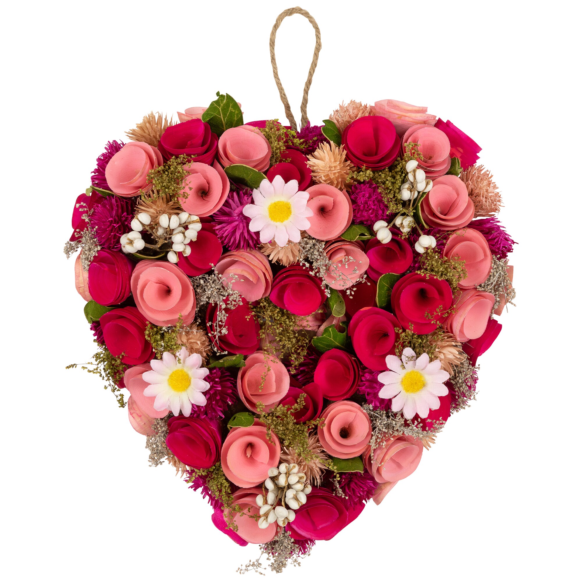 Northlight 35737276 10-in H Valentine's Day Hanging decoration Wreath