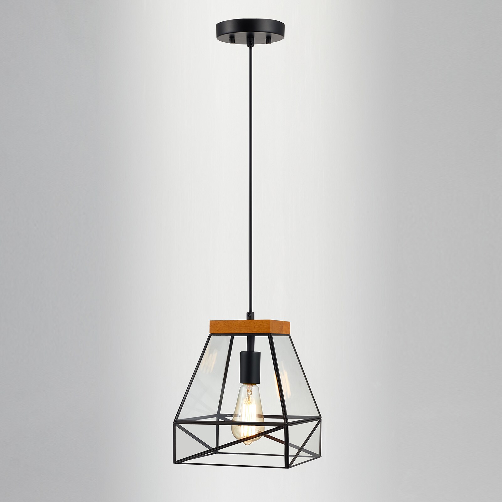 diablo ip44 electric pendant in black