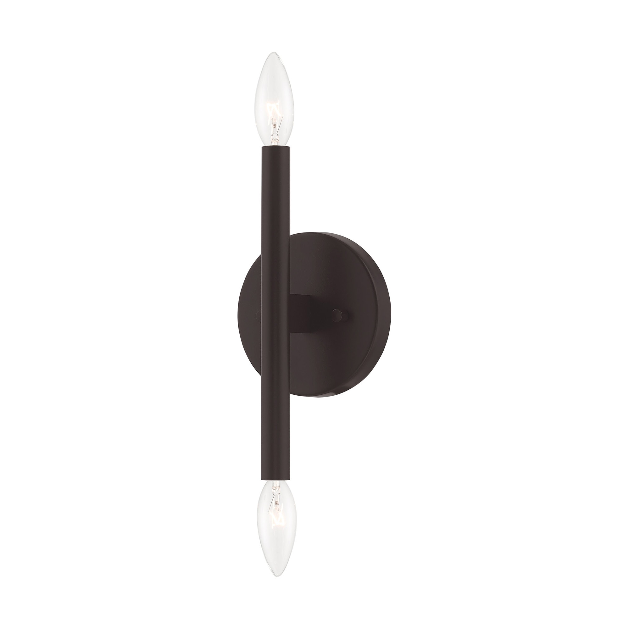 Copenhagen Industrial Bronze 2-Light ADA Wall Sconce
