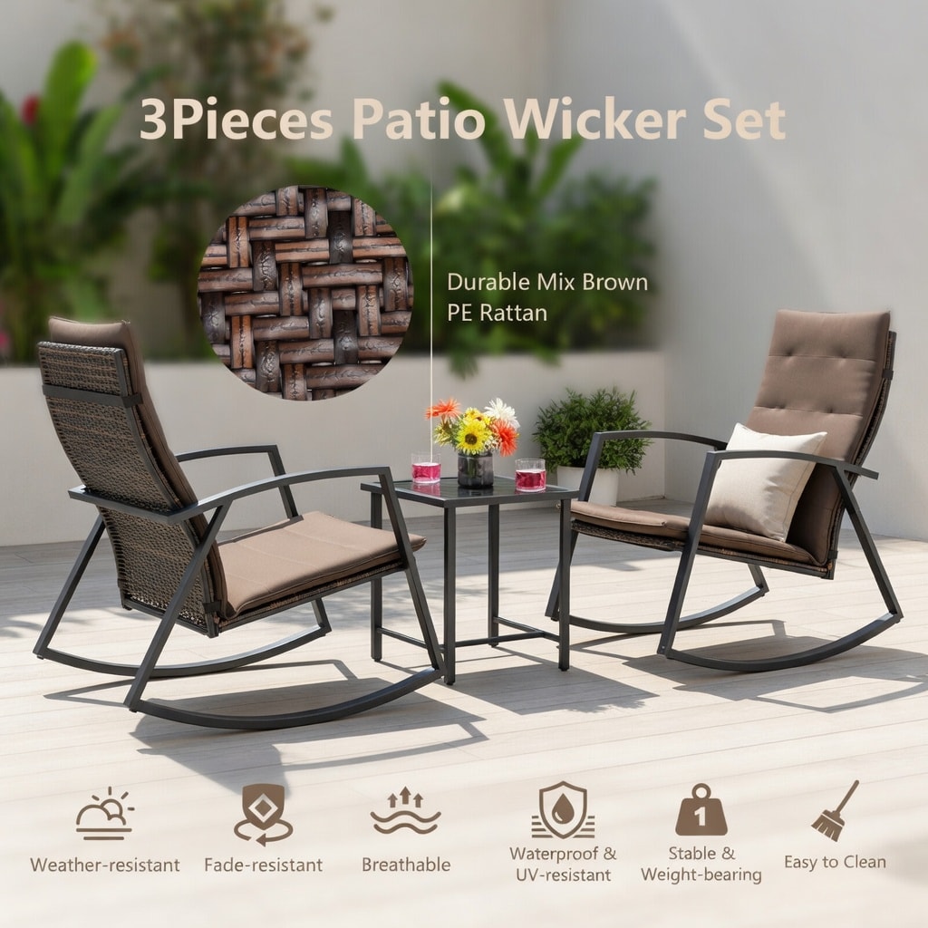 Choco Moon WYC-WQ17551-LS Patio-Conversation-Sets - View #6