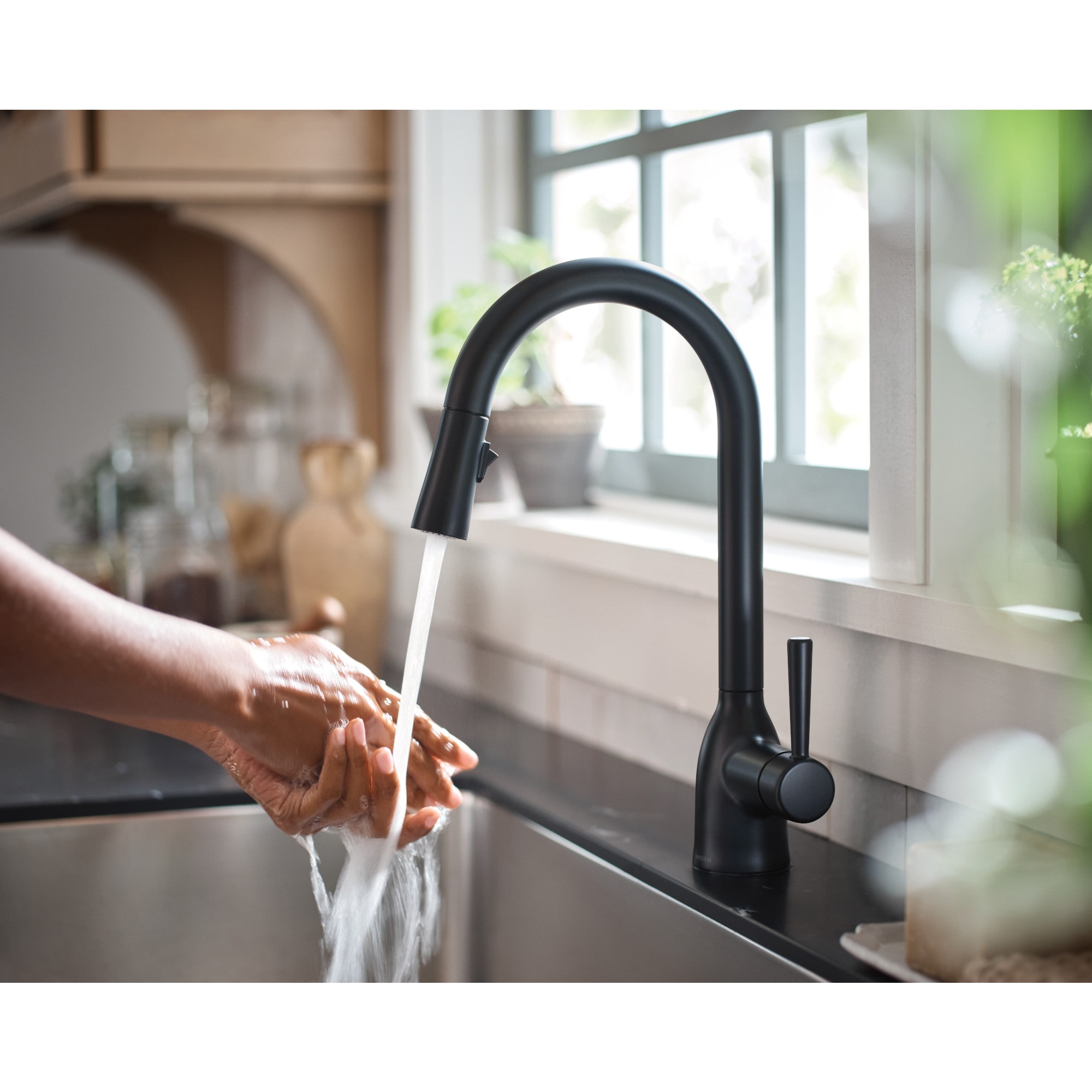 Moen 87233EWBL Kitchen-Faucets - View #11