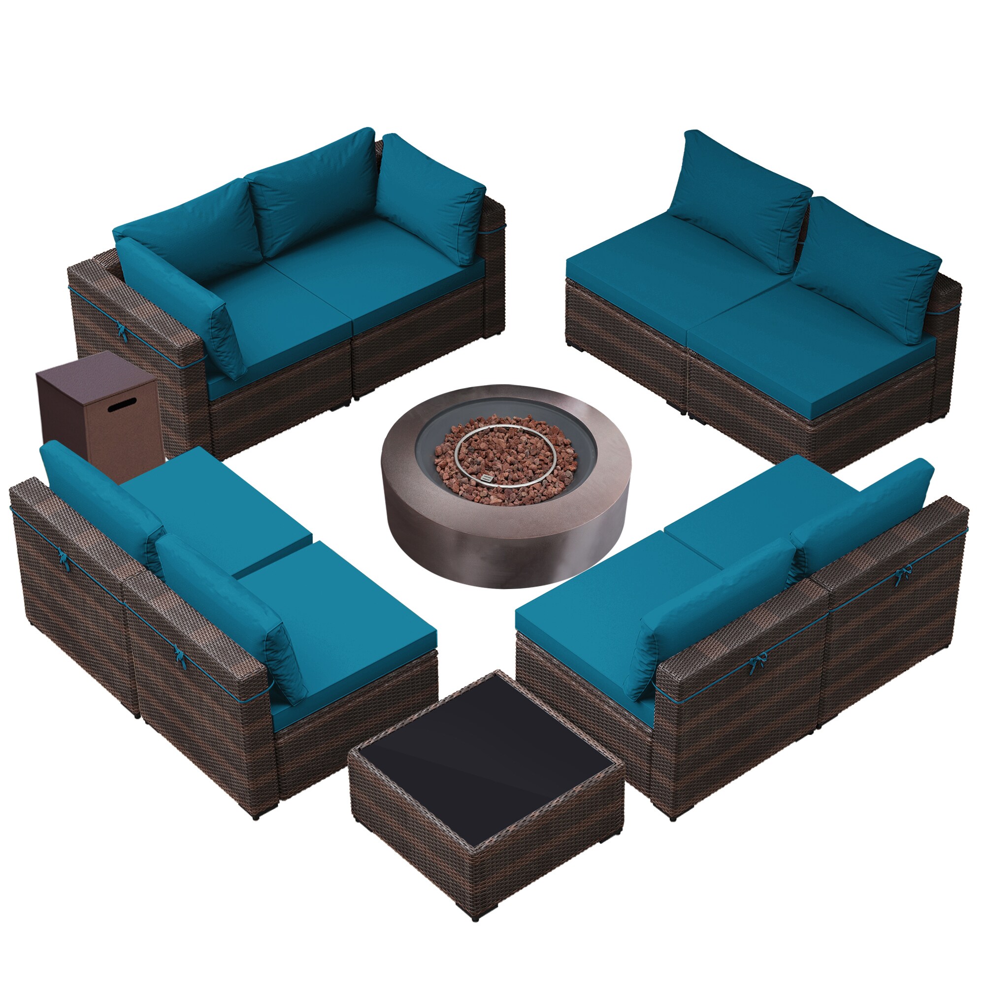Patio Watcher LS-RT9-KD42BR-B5 Patio-Conversation-Sets - View #2
