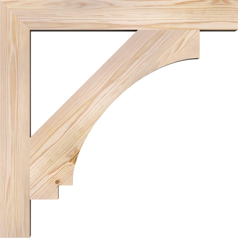 Ekena Millwork BKT04X28X28IMP05SDF Exterior-Brackets-Braces - View #2