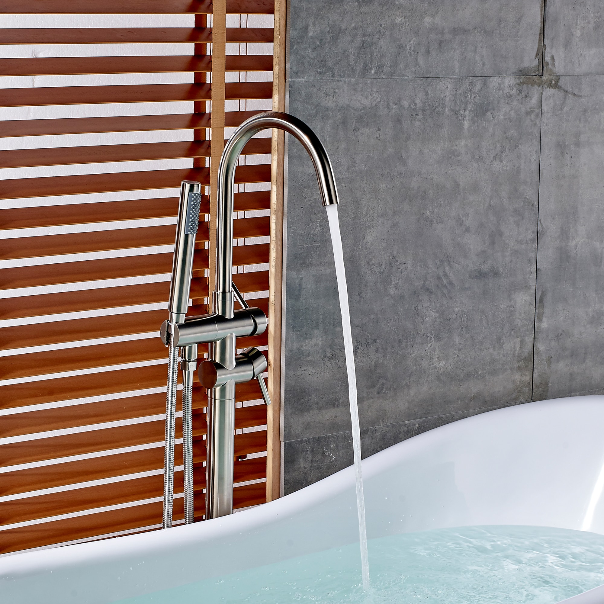 WELLFOR QJ-H-117-77N-02 Roman-Tub-Faucets - View #5