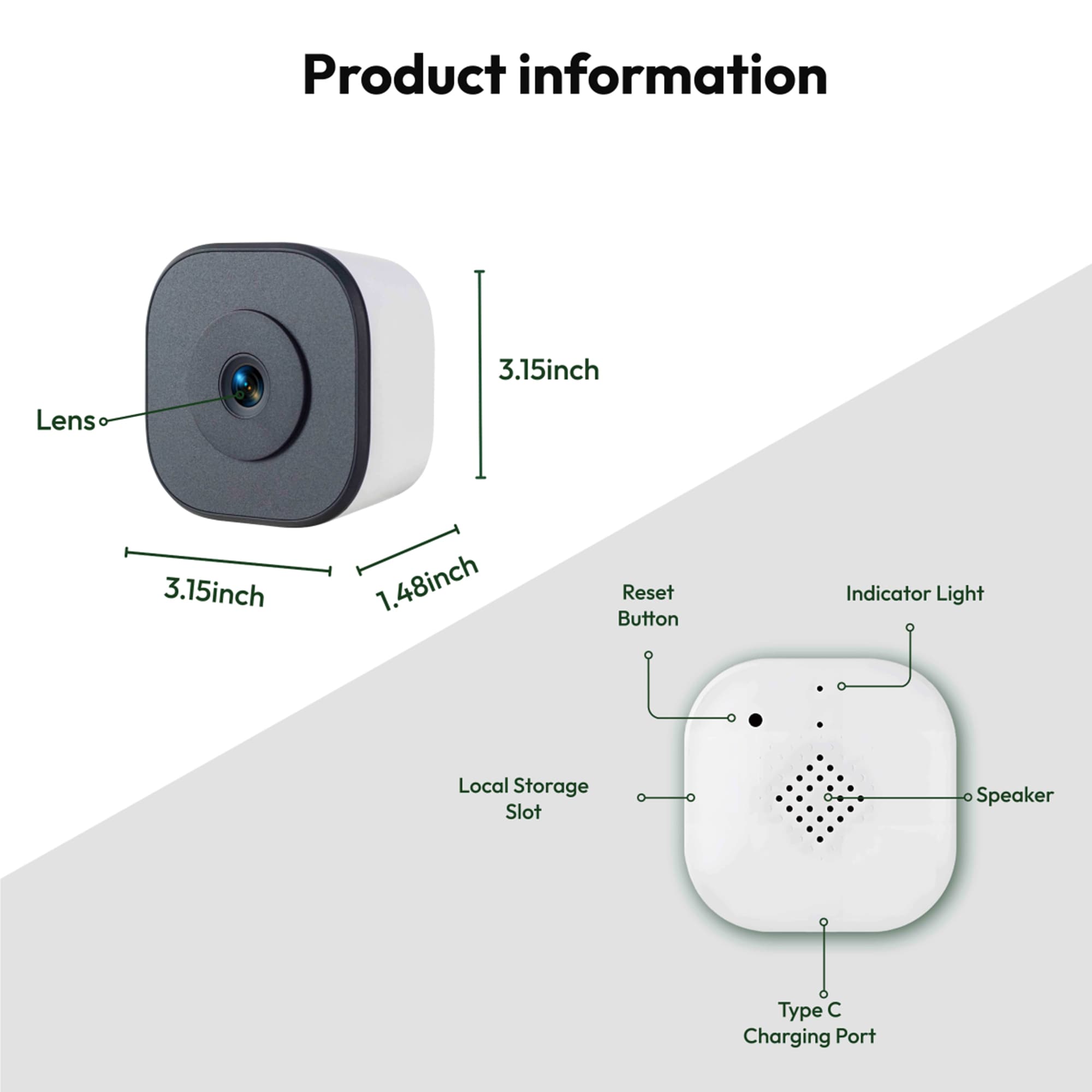 IHOMEadore MKKP01-C1-A2 Security-Cameras - View #3