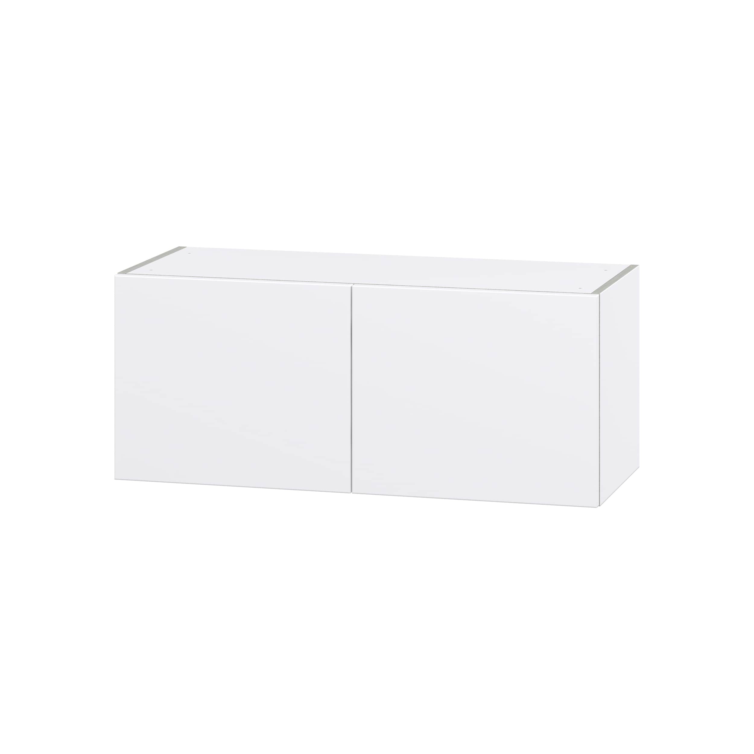 Hugo&Borg DSW3615-LA Lasalle 36-in W x 15-in H x 14-in D Bright White Slab Wall Fully assembled Cabinet (Flat Panel Slab)