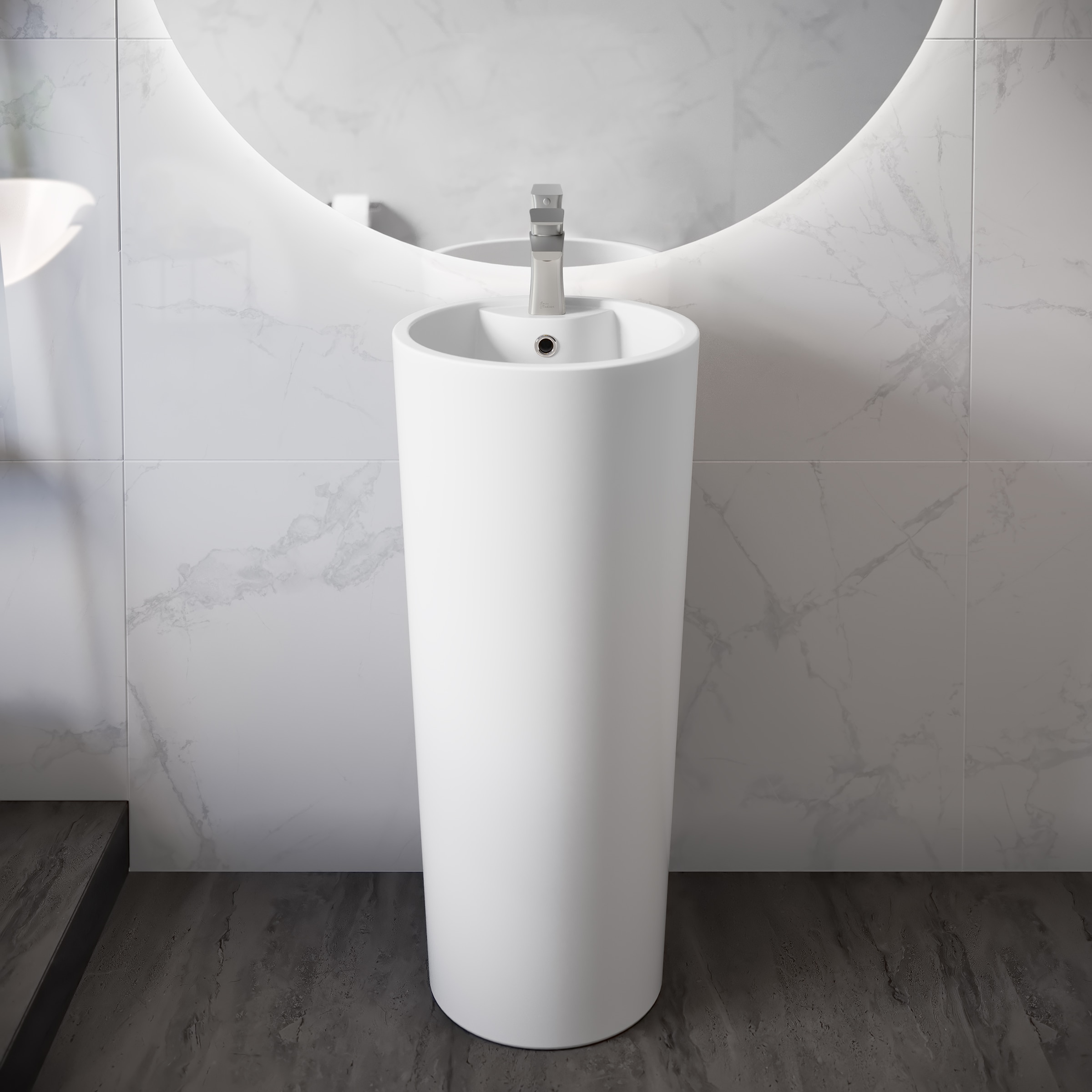 Swiss Madison SM-25-PSTRO03WH Complete-Pedestal-Lavatories - View #5