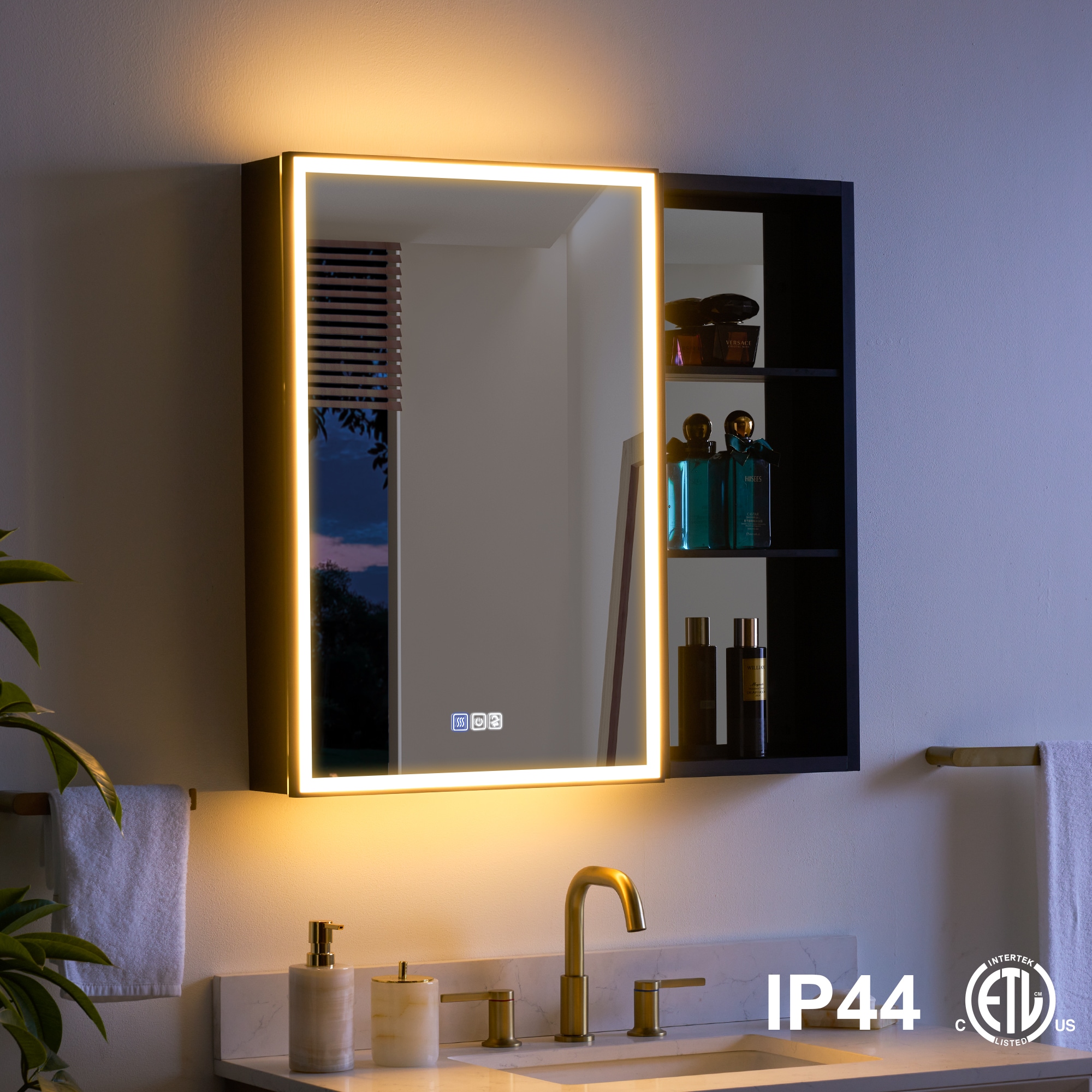 WELLFOR W12MCL2030L-MC Bathroom-Medicine-Cabinets - View #5