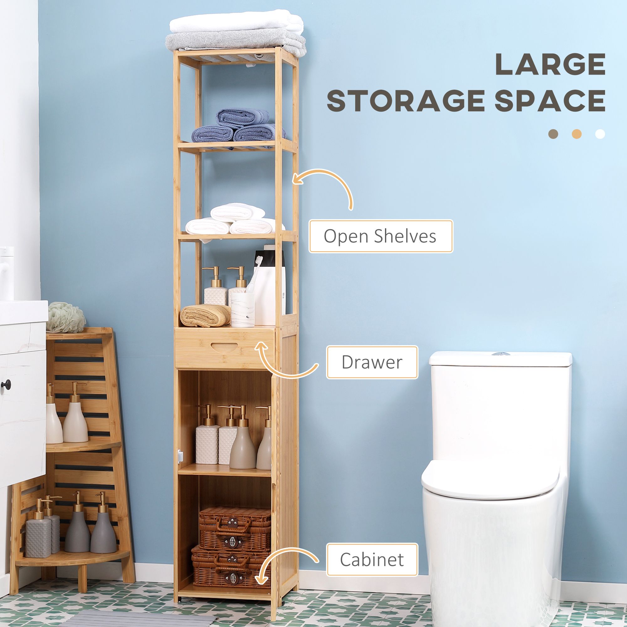 Tahanbath MT2-0275X056 Bathroom-Wall-Cabinets - View #7