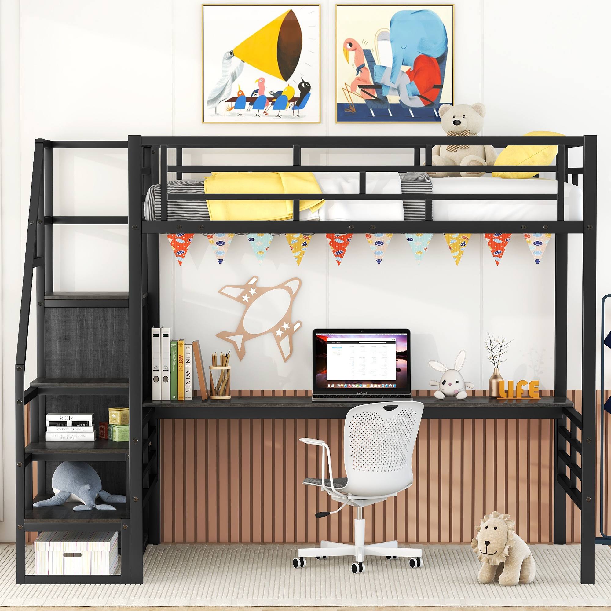 Yiekholo LL-0761AAB Bunk-Beds - View #2