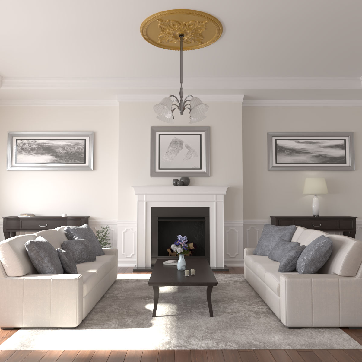 Ekena Millwork CM54MIIGS Ceiling-Medallions - View #4