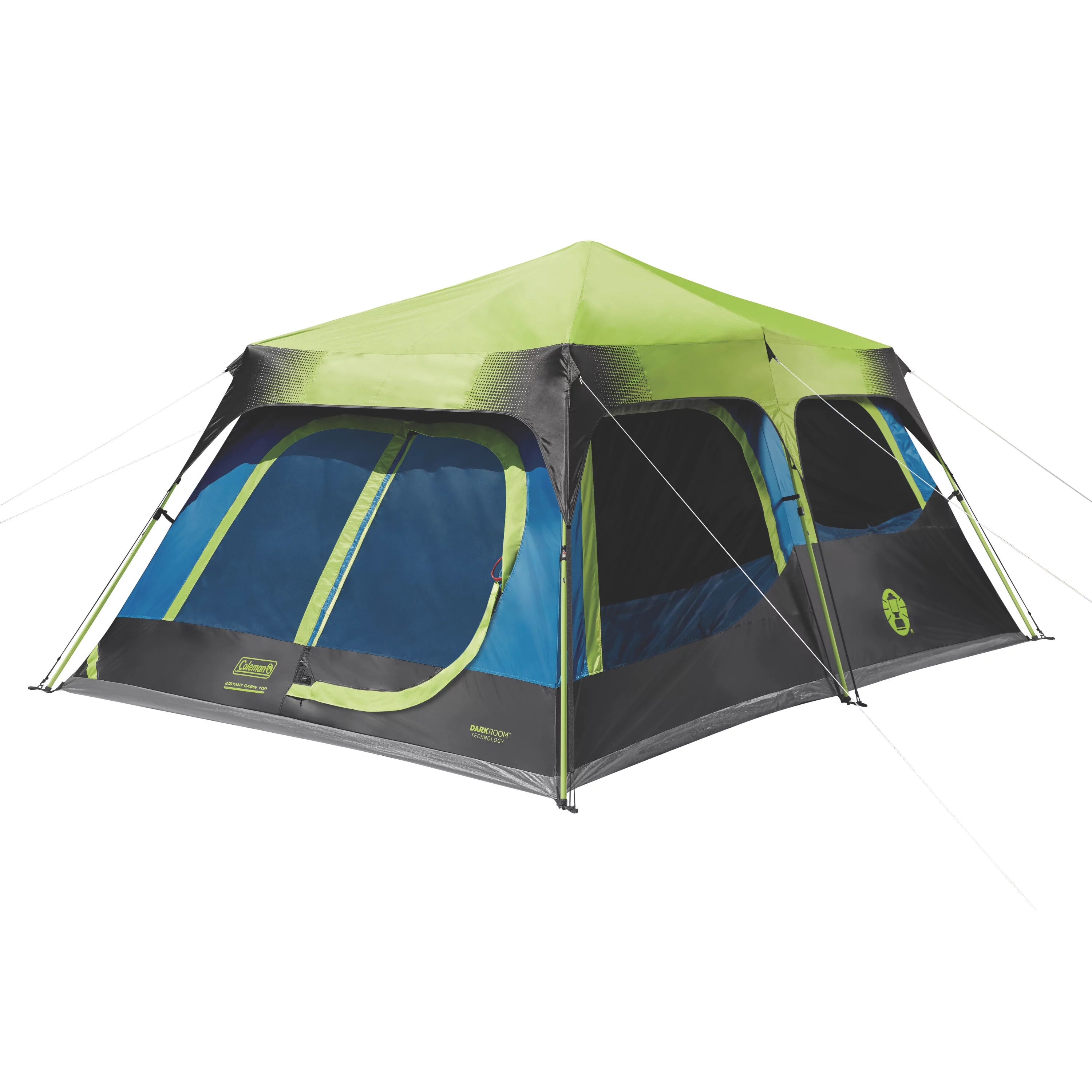 Coleman Montana Camping Tent, Green, 12' x 7