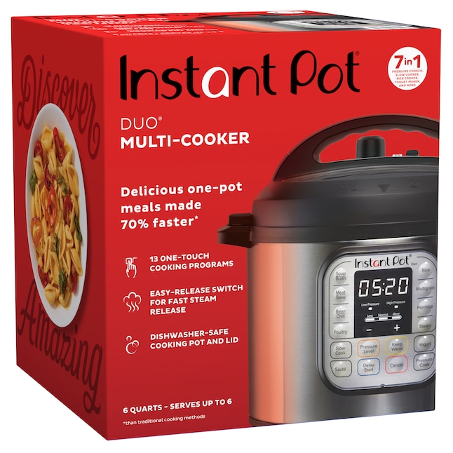 Instant Brands 6-Quart Programmable Electric Pressure Cooker in