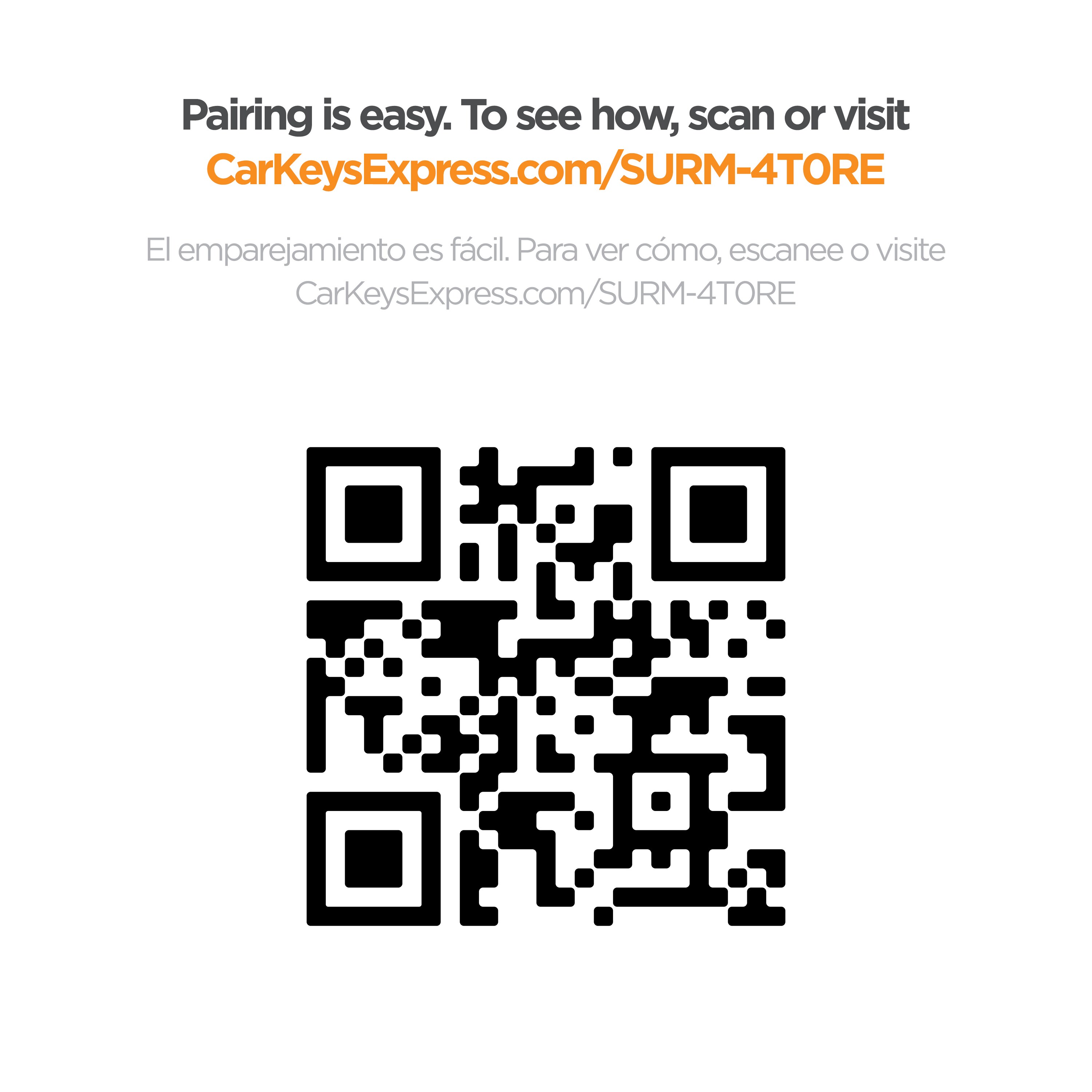 Car Keys Express SURM-4T0RE Key-Accessories - View #5