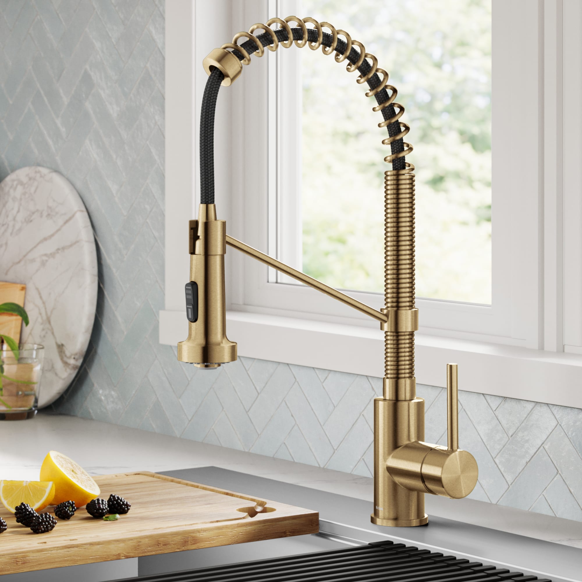 Kraus KPF-1610BB Kitchen-Faucets - View #2