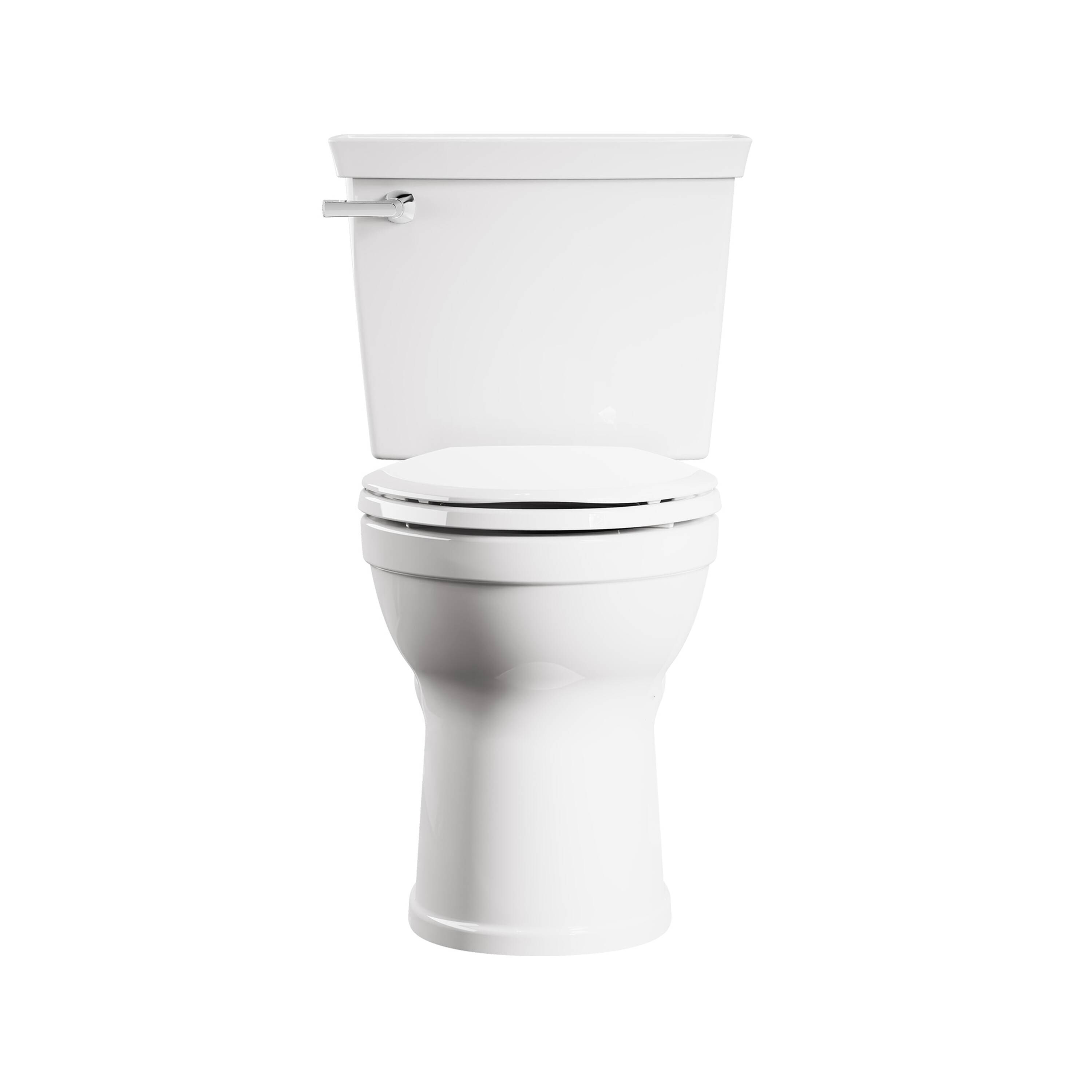 American Standard Champion White Elongated Chair Height 2-piece WaterSense Soft Close Toilet 12-in Rough-In 1.28-GPF