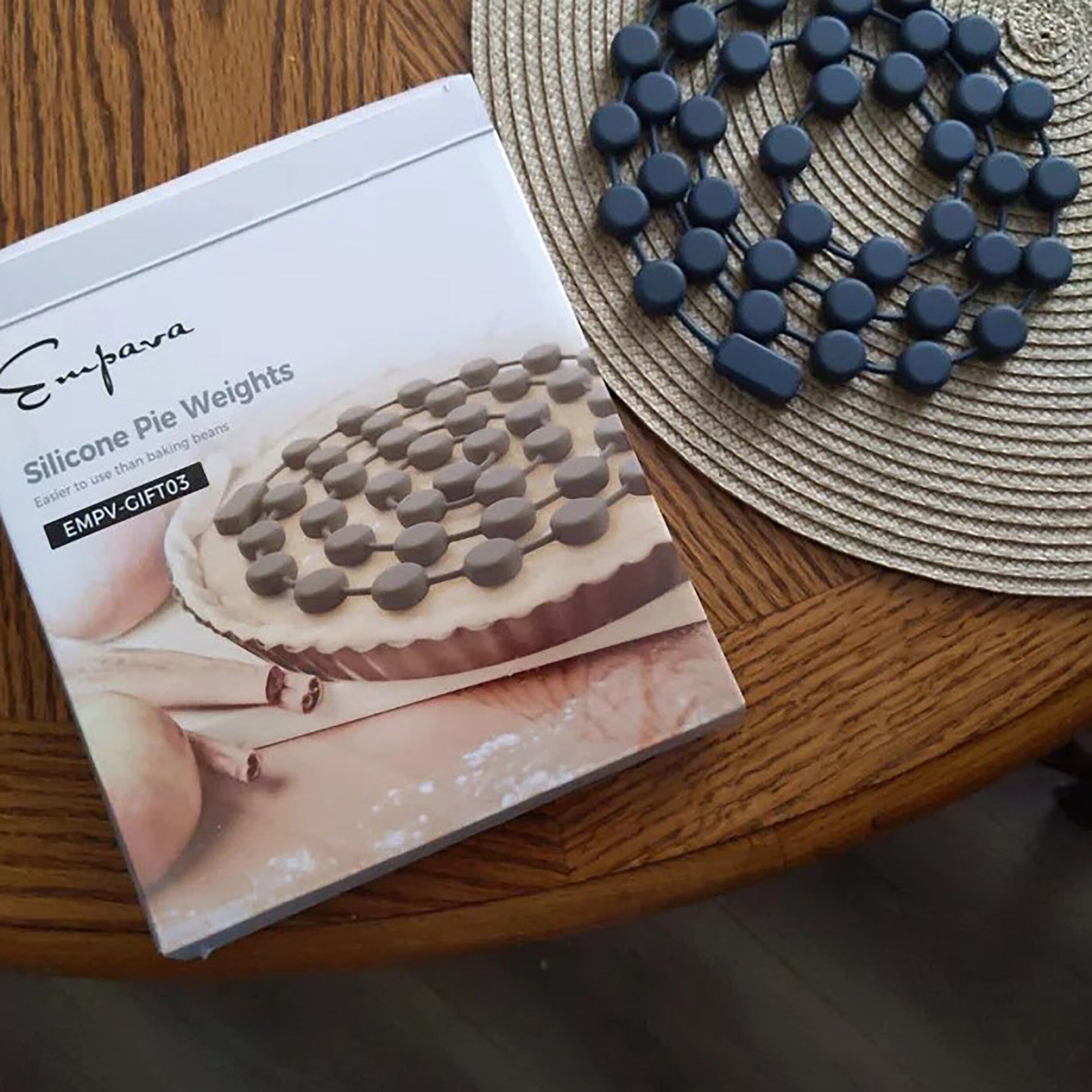 Empava Gray Silicone Pie Weights - Non-Stick, Dishwasher Safe - Prevent Air  Pockets - Easy Removal - Multipurpose Trivet - Kitchen Tools in the Kitchen  Tools department at