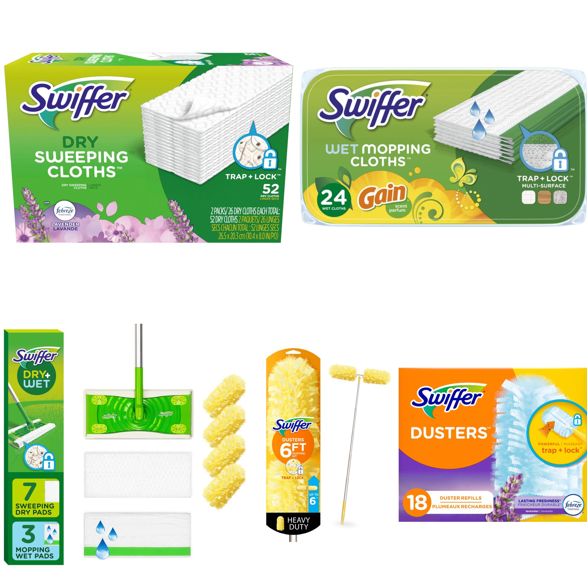 Swiffer  Sweeper + Duster Multi-Surface Clean Kit