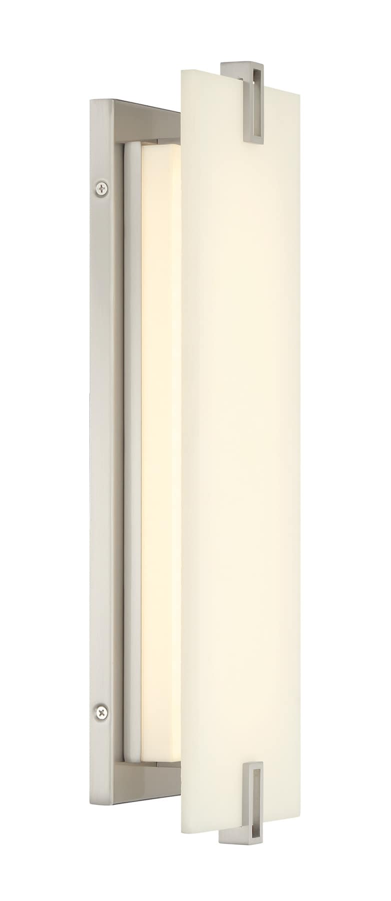 Minka Lavery Aizen 6 In W 1 Light Brushed Nickel Moderncontemporary Led Wall Sconce In The Wall