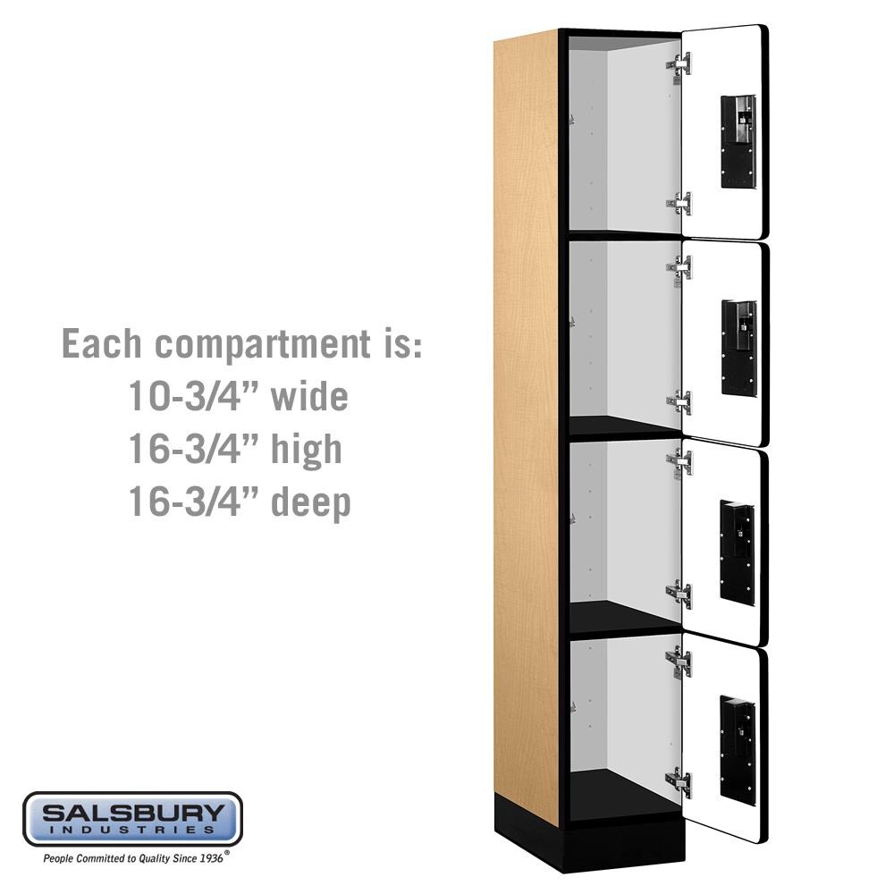 SALSBURY INDUSTRIES 34168MAP Storage-Lockers - View #3