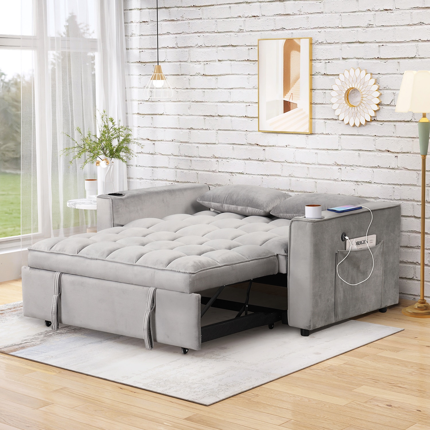 SINOFURN SYA370145GY Sofas-Loveseats - View #19