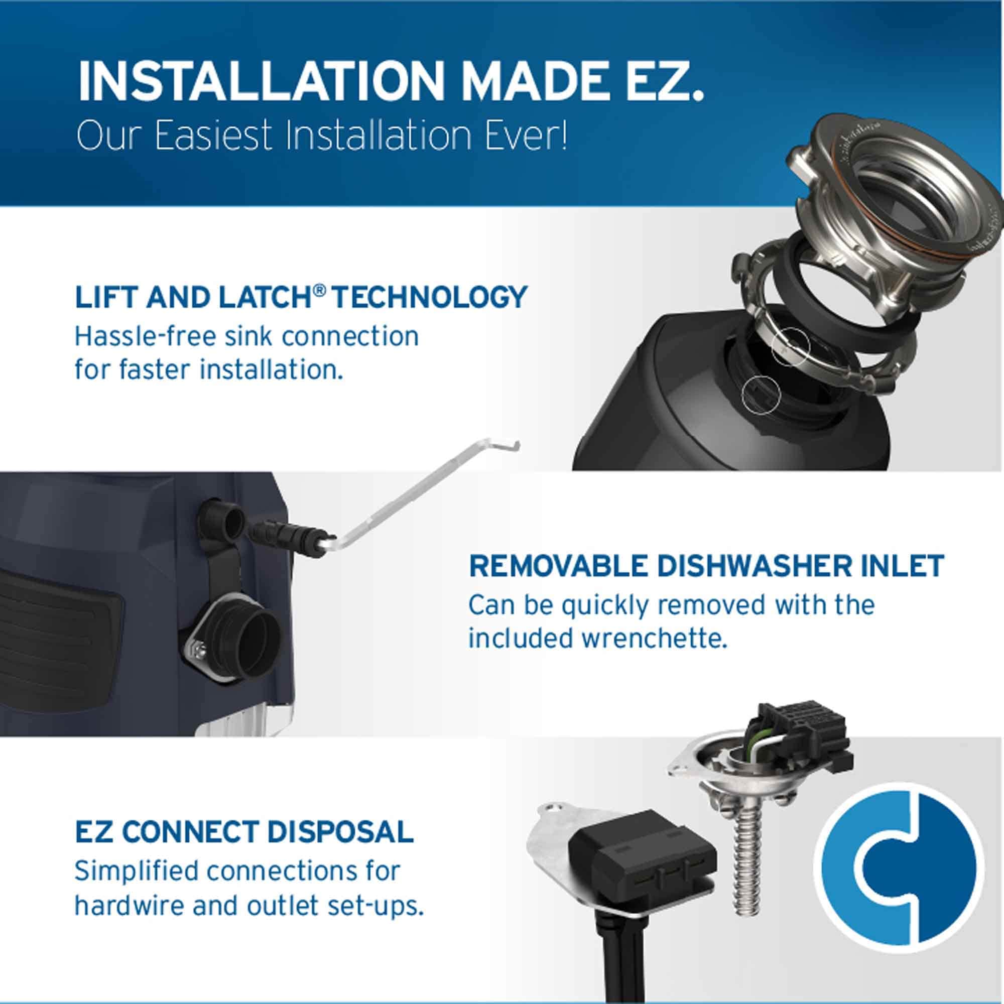 InSinkErator EVOLUTION 55SS UL 4HP 120 in the Garbage Disposals  department at