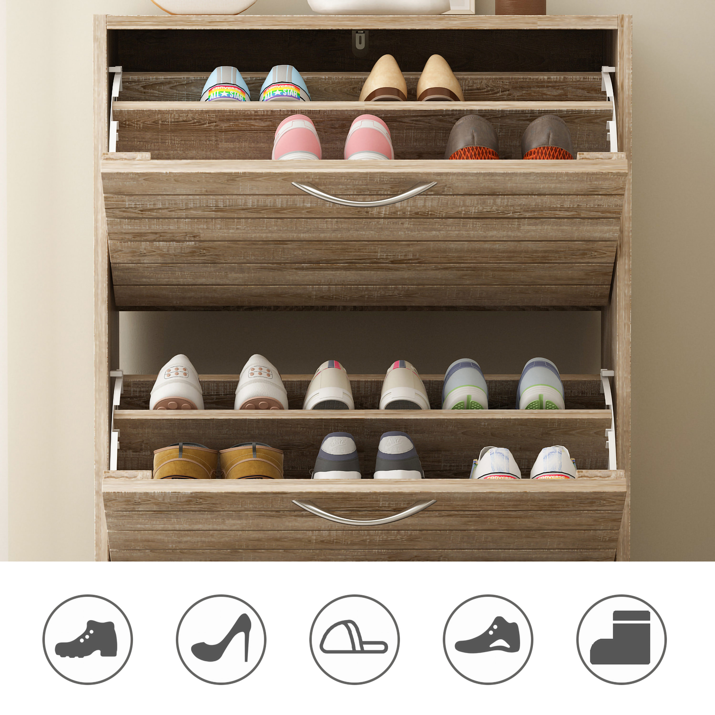 FUFU&GAGA LJY-WZ0198-01 Shoe-Racks - View #4