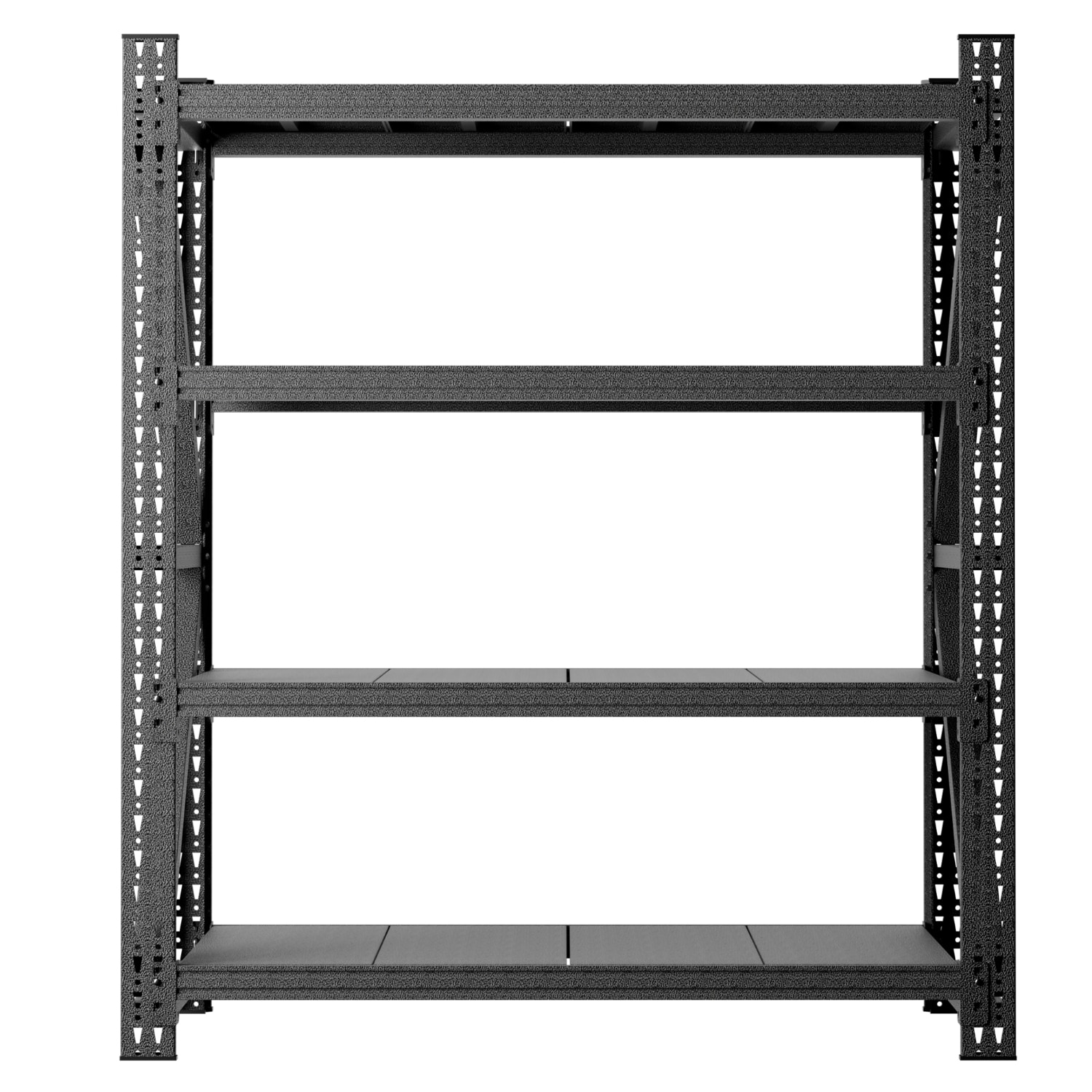 Wooakway Heavy Duty Metal Adjustable Garage Shelves 4000LBS Storage ...