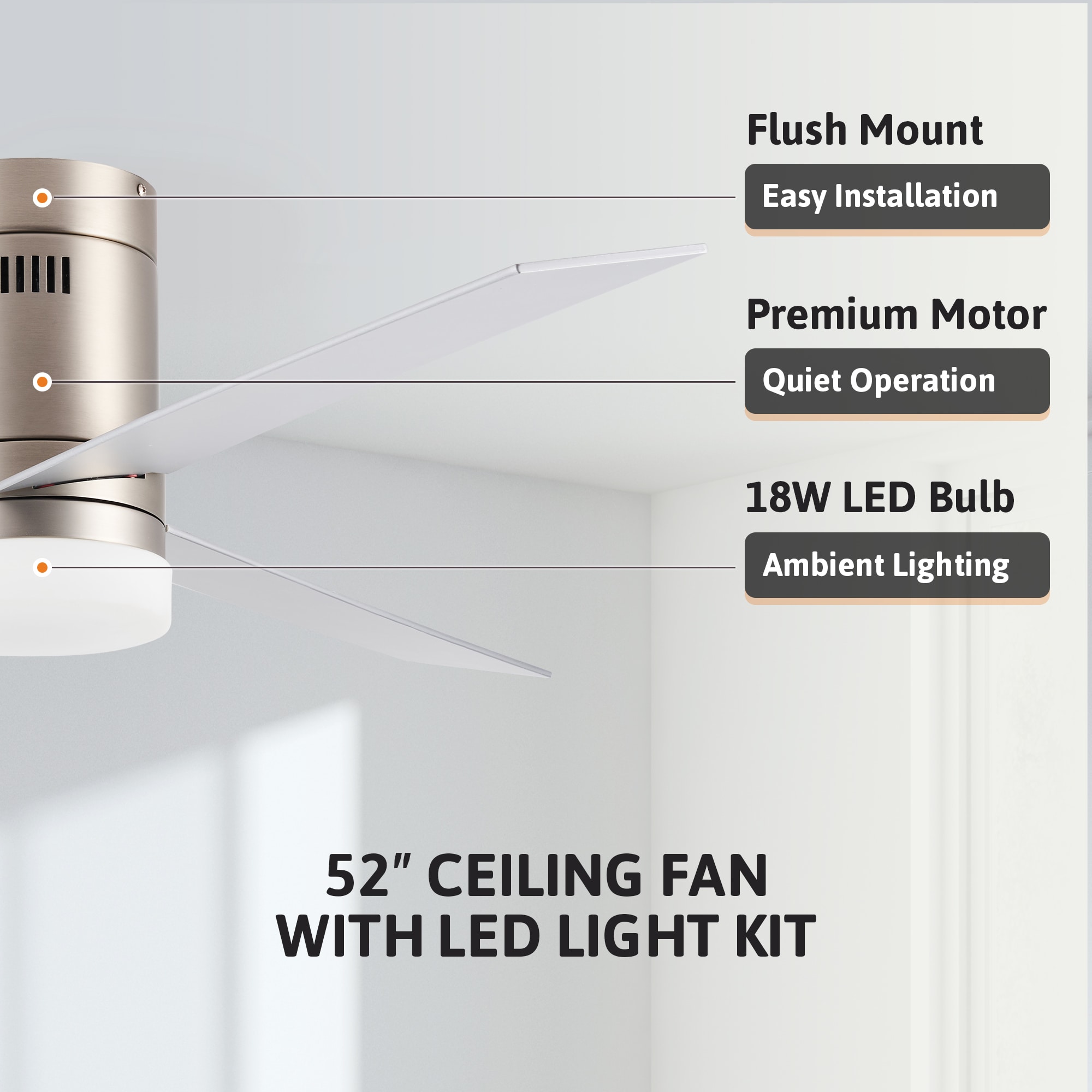 CO-Z CFN-1105-00 Ceiling-Fans - View #3