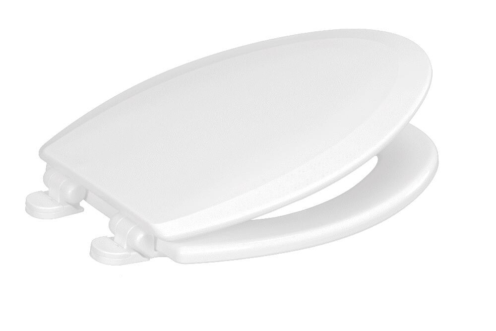 Centoco White Elongated Slow Close Toilet Seat In The Toilet Seats