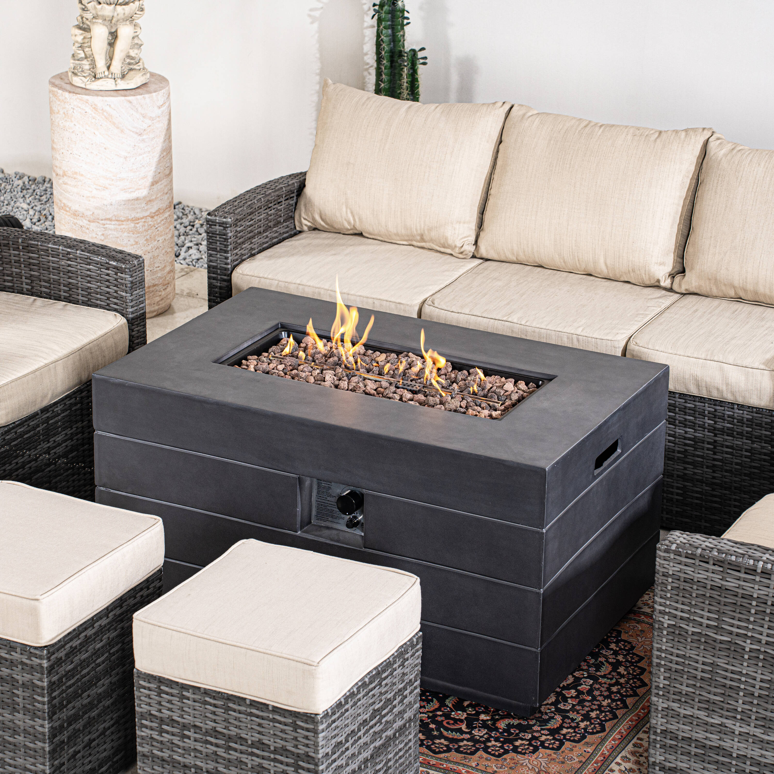 Direct Wicker DWG-1403BG2150D Patio-Conversation-Sets - View #8