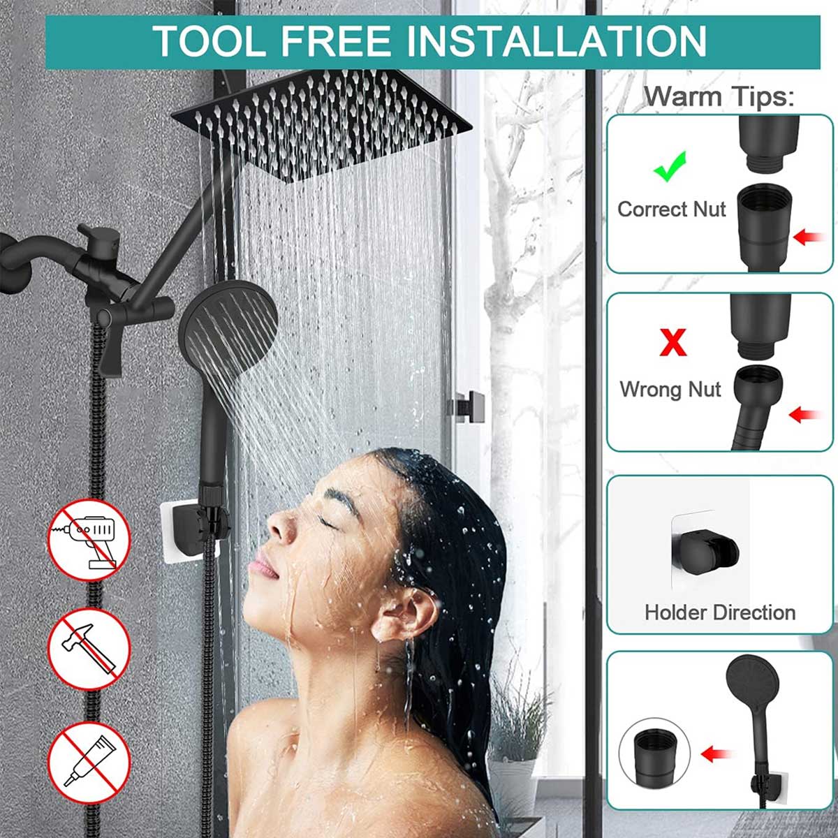Aoibox IT85S022 Fixed-Showerhead - View #6