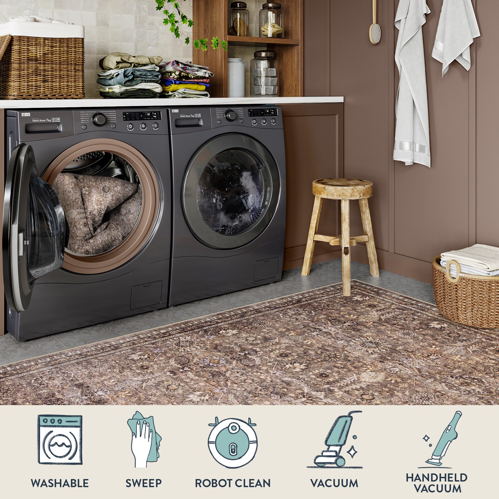 Lahome AR-DYR-252-R2 rugs - View #5