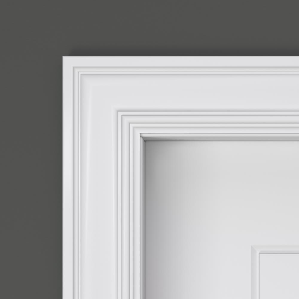 Empire Moulding & Millwork 19/32-in x 3-in 3-in x 16-ft Primed Mdf ...