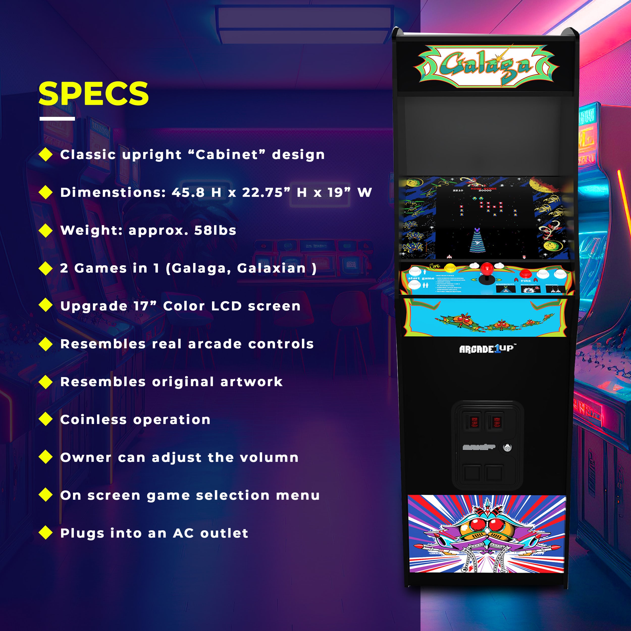 Arcade1Up 321897 Video-Gaming-Accessories - View #2