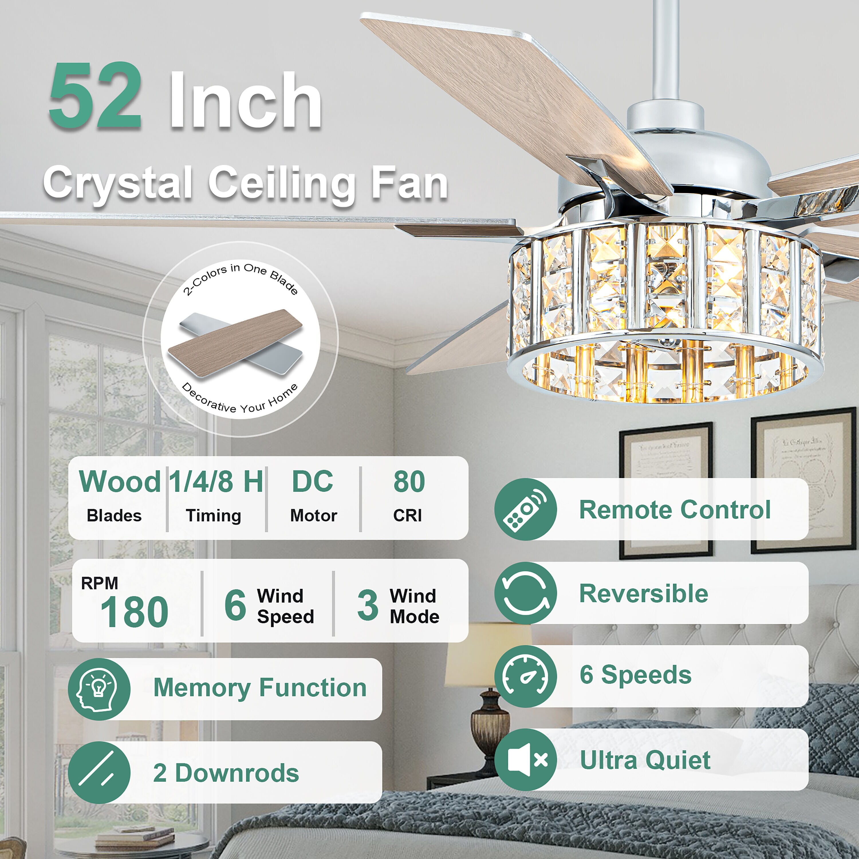Cusp Barn CS52P29MD Ceiling-Fans - View #5