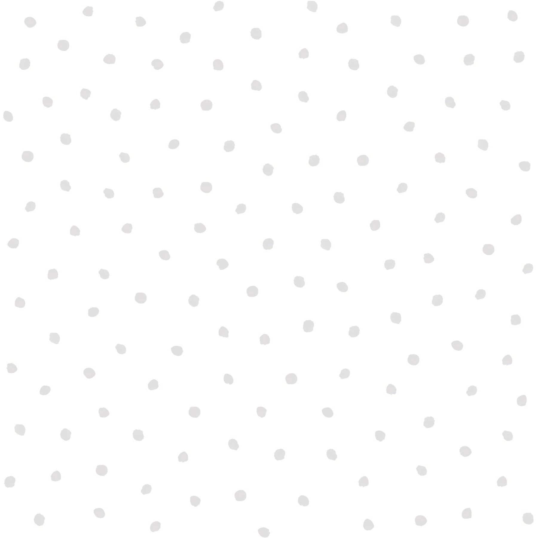 Pixie Grey Dots Non-Woven Playful Wallpaper, 20.9-in x 33-ft